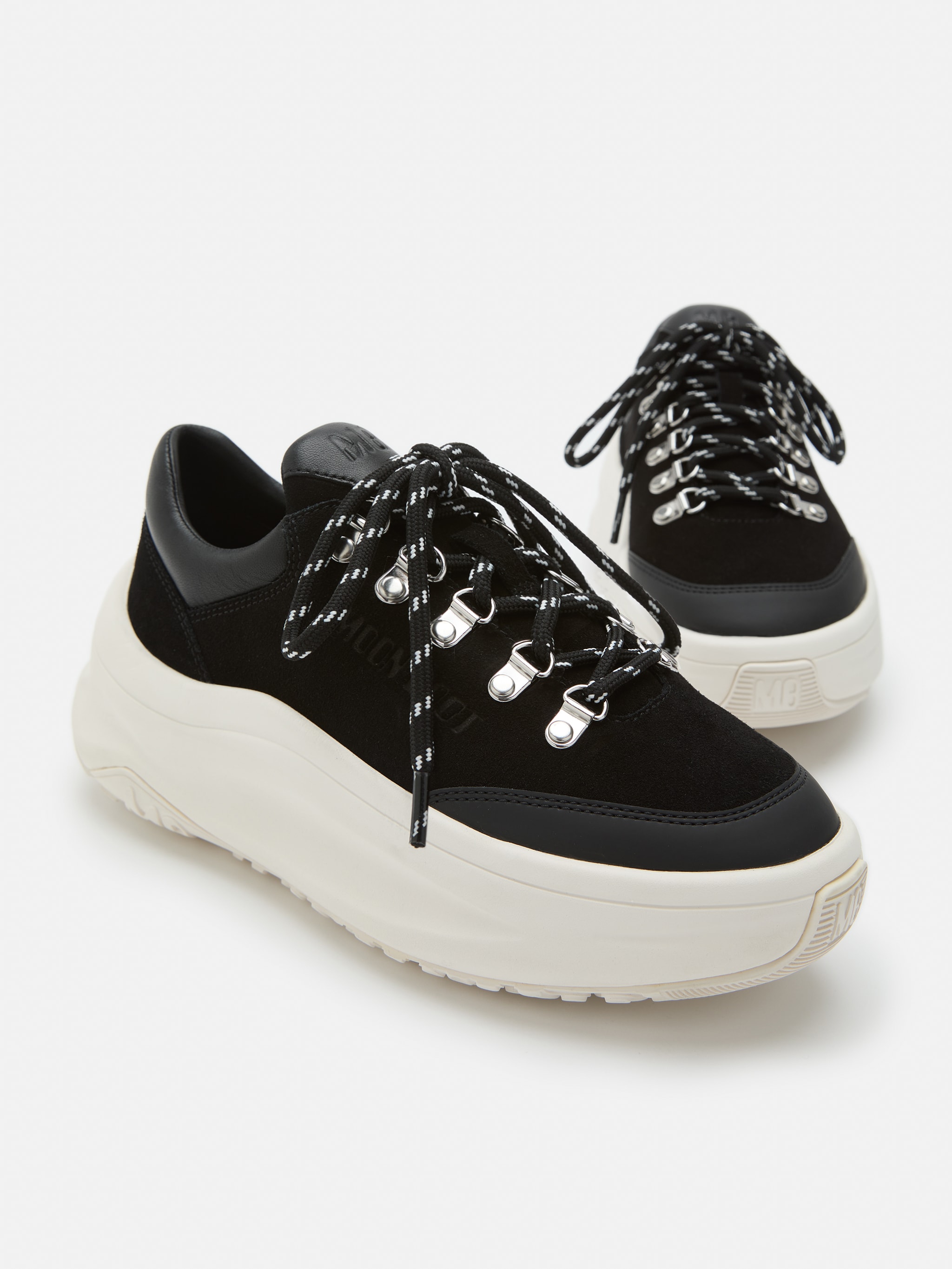 MOON247 CITY SCHWARZE SNEAKERS image number 3