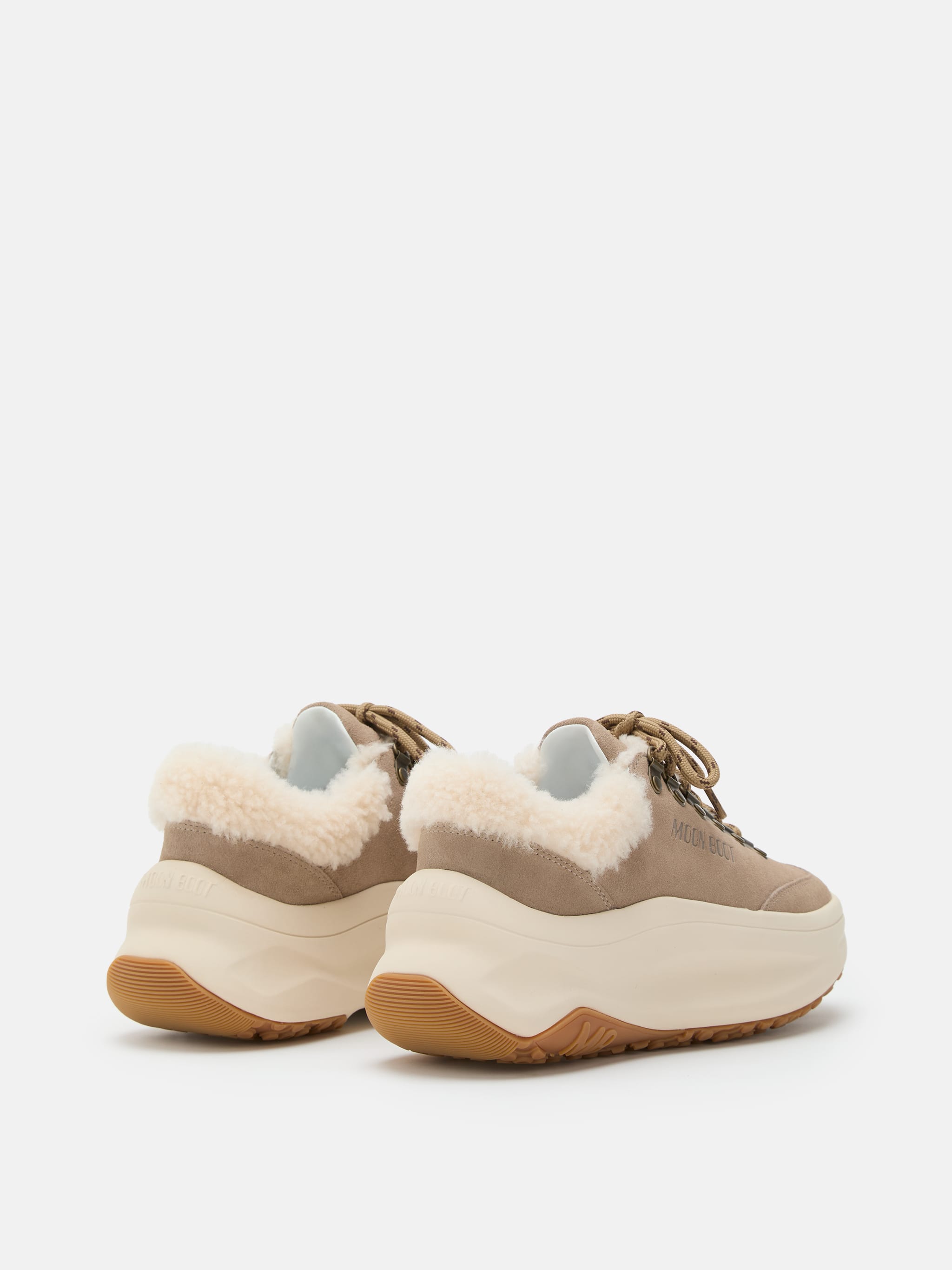 BASKETS MOON247 CITY EN SHEARLING BEIGE