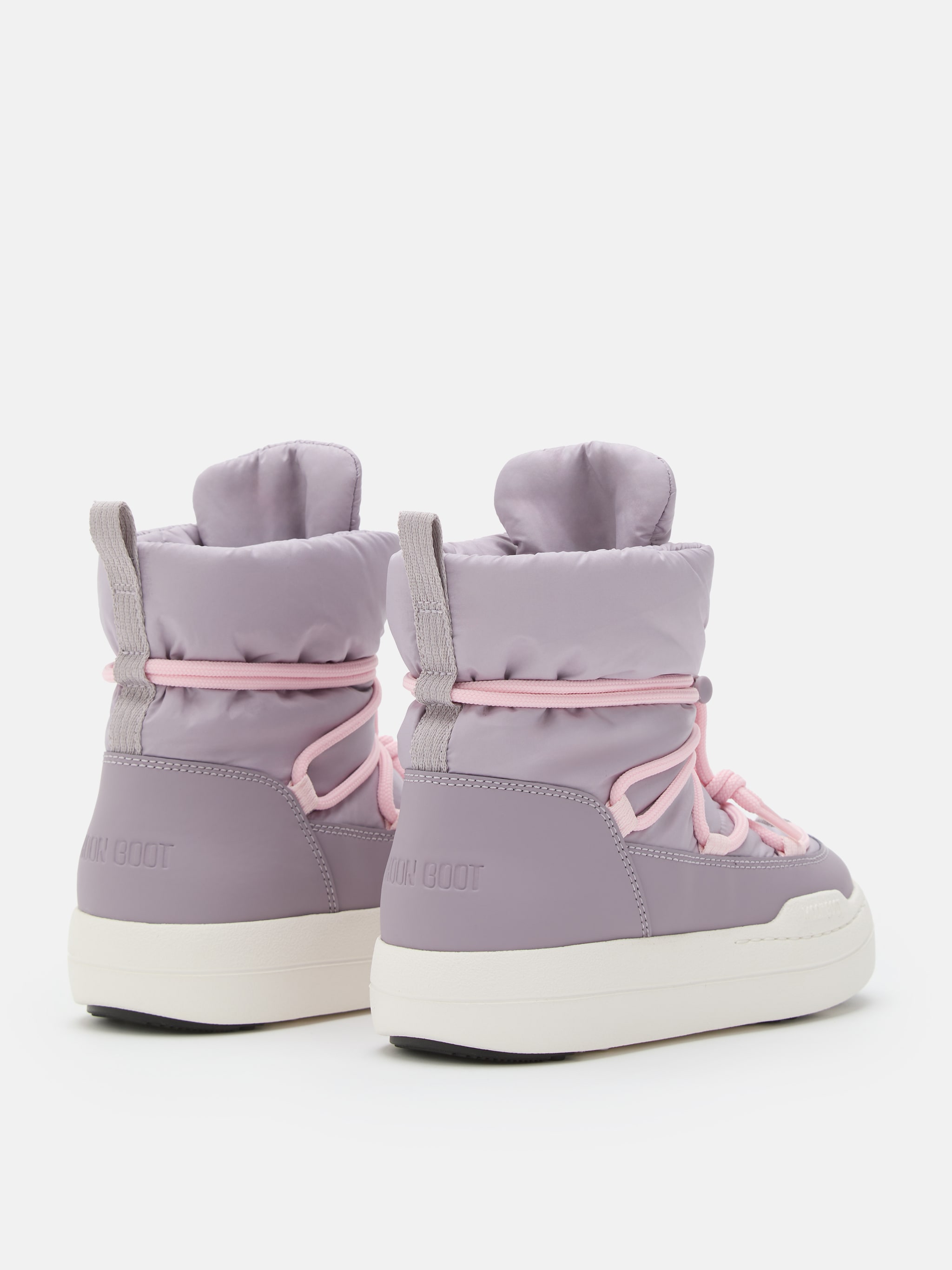 JUNIOR PARK FLIEDERFARBENE MID STIEFEL MIT SCHN&Uuml;RUNG