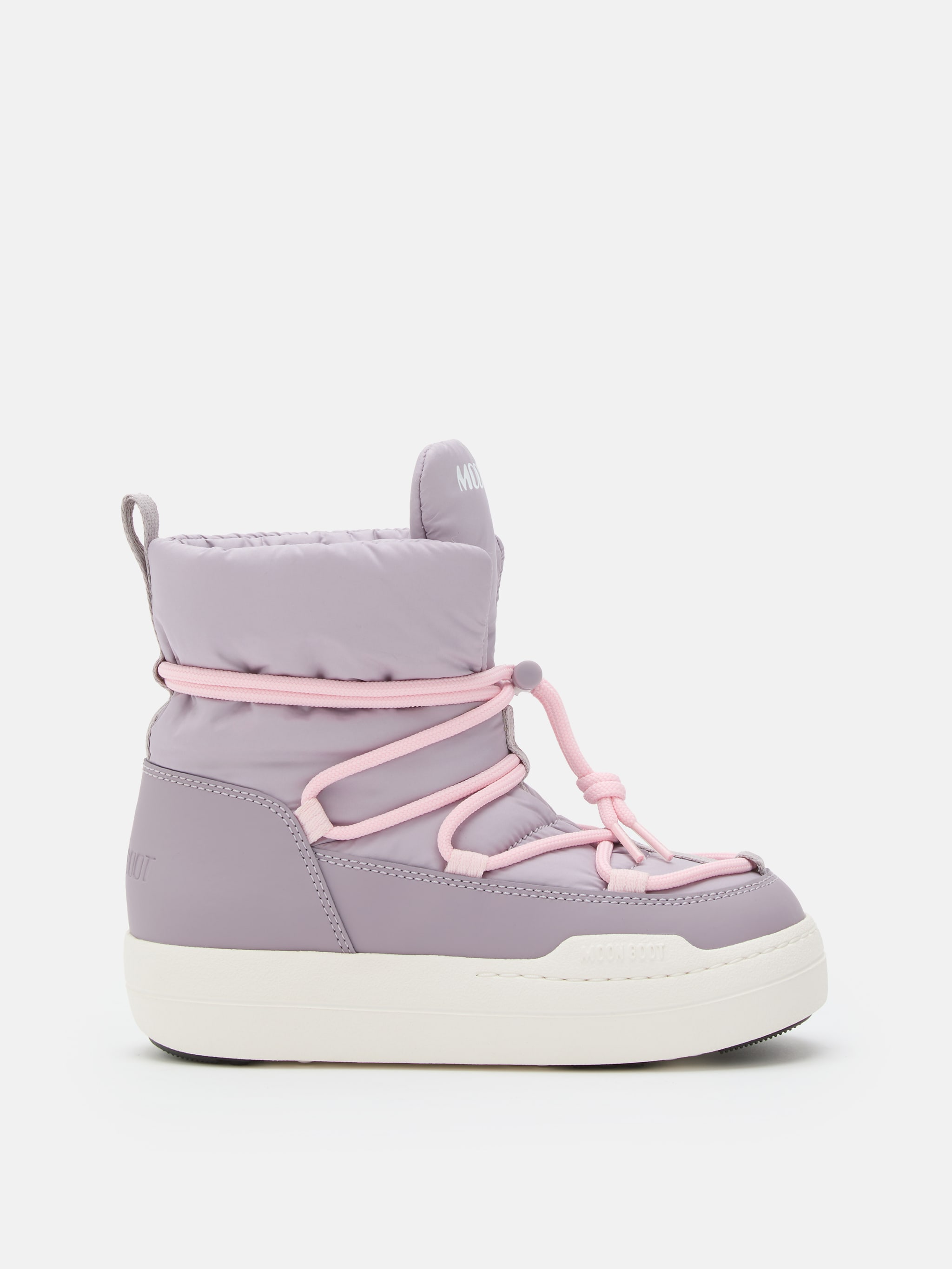 JUNIOR PARK FLIEDERFARBENE MID STIEFEL MIT SCHN&Uuml;RUNG