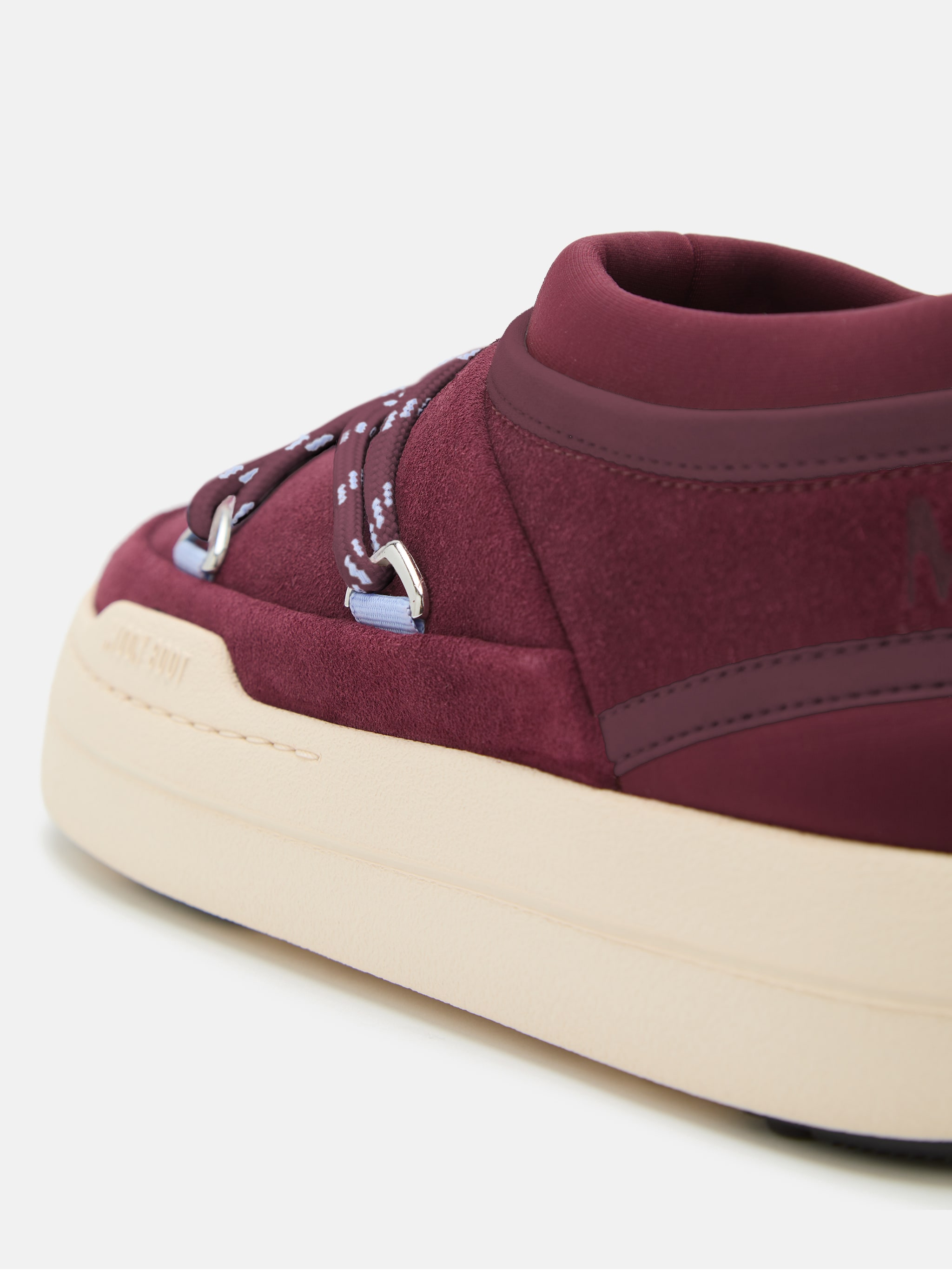 SNEAKER PARK ICON IN PELLE SCAMOSCIATA BORDEAUX image number 2
