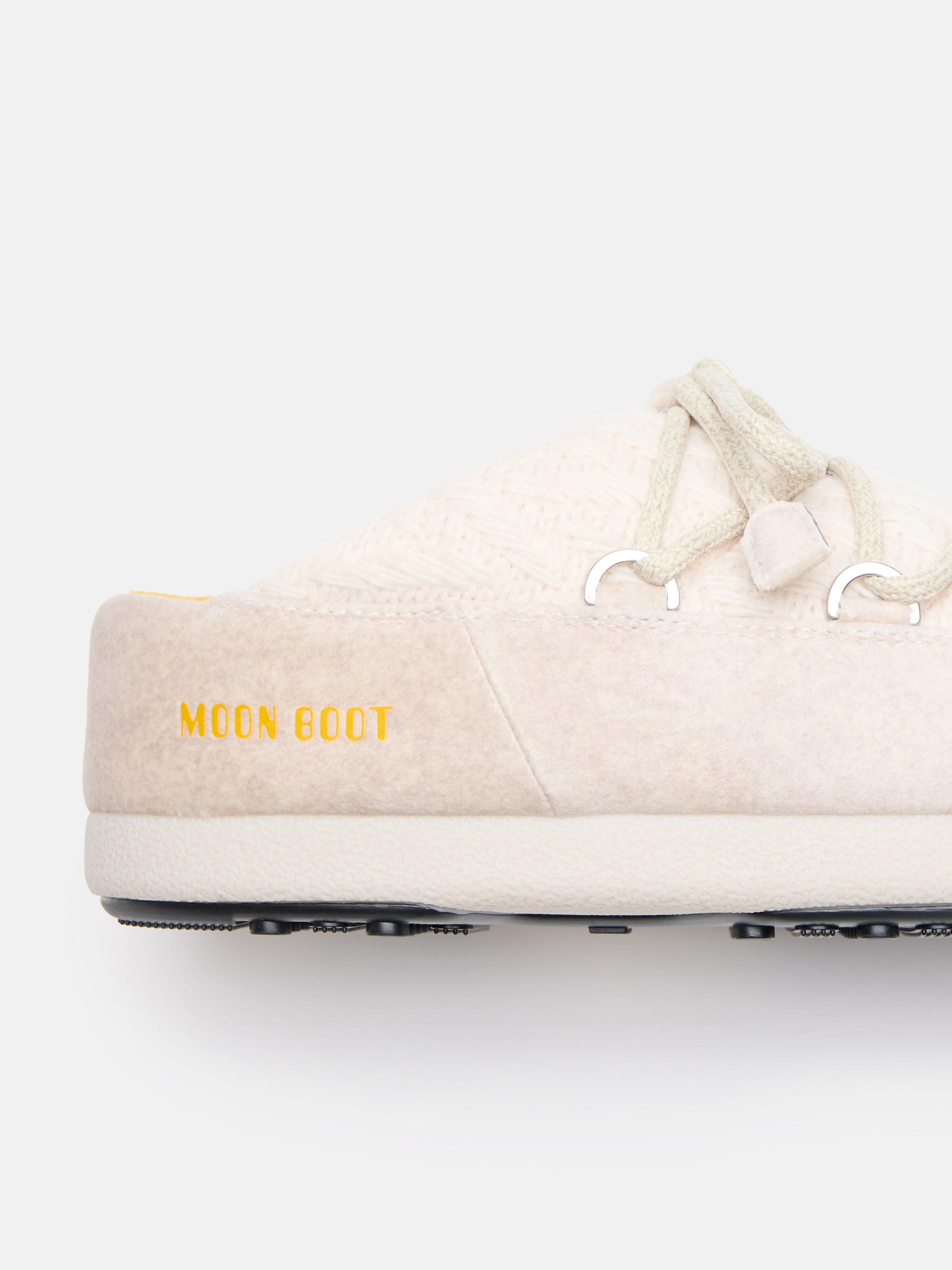 MULE EVX SABBIA IN MAGLIA MOON BOOT X GUEST IN RESIDENCE image number 3