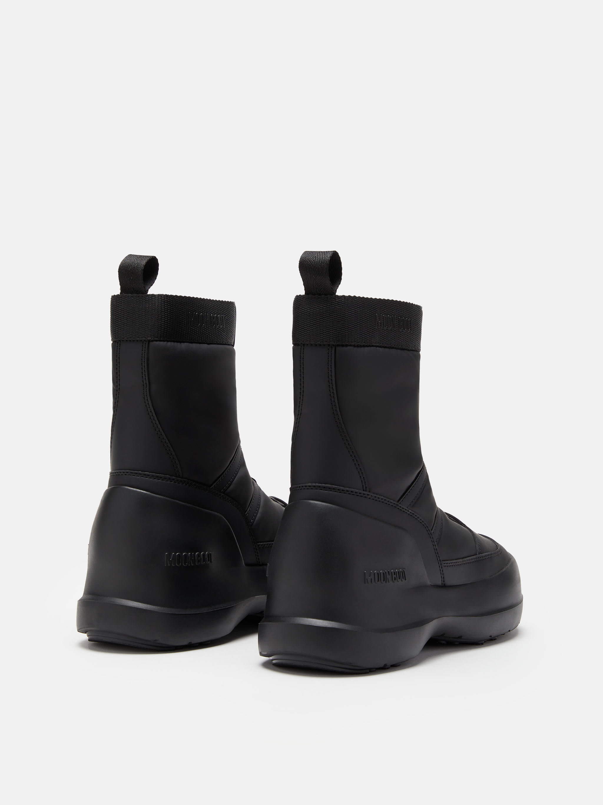 BOTAS LUNA NEGRO CON CREMALLERA image number 1