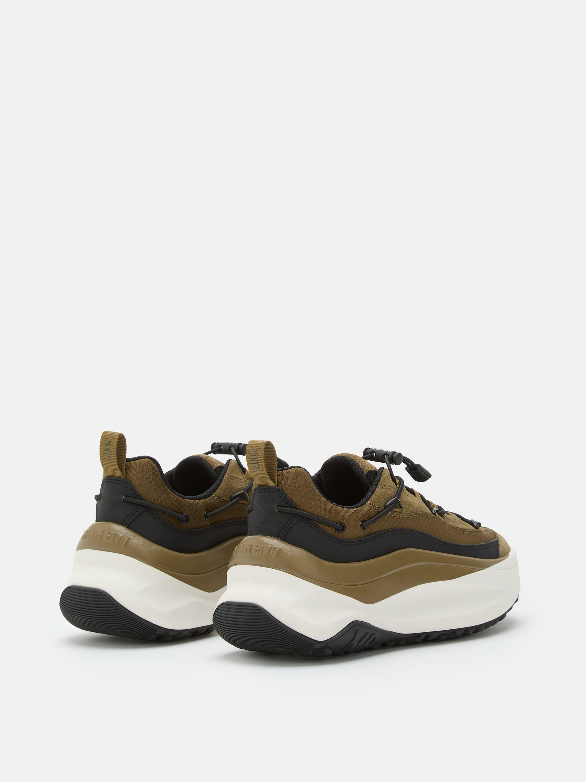 MOON247 XLACE KHAKIFARBENE SNEAKERS
