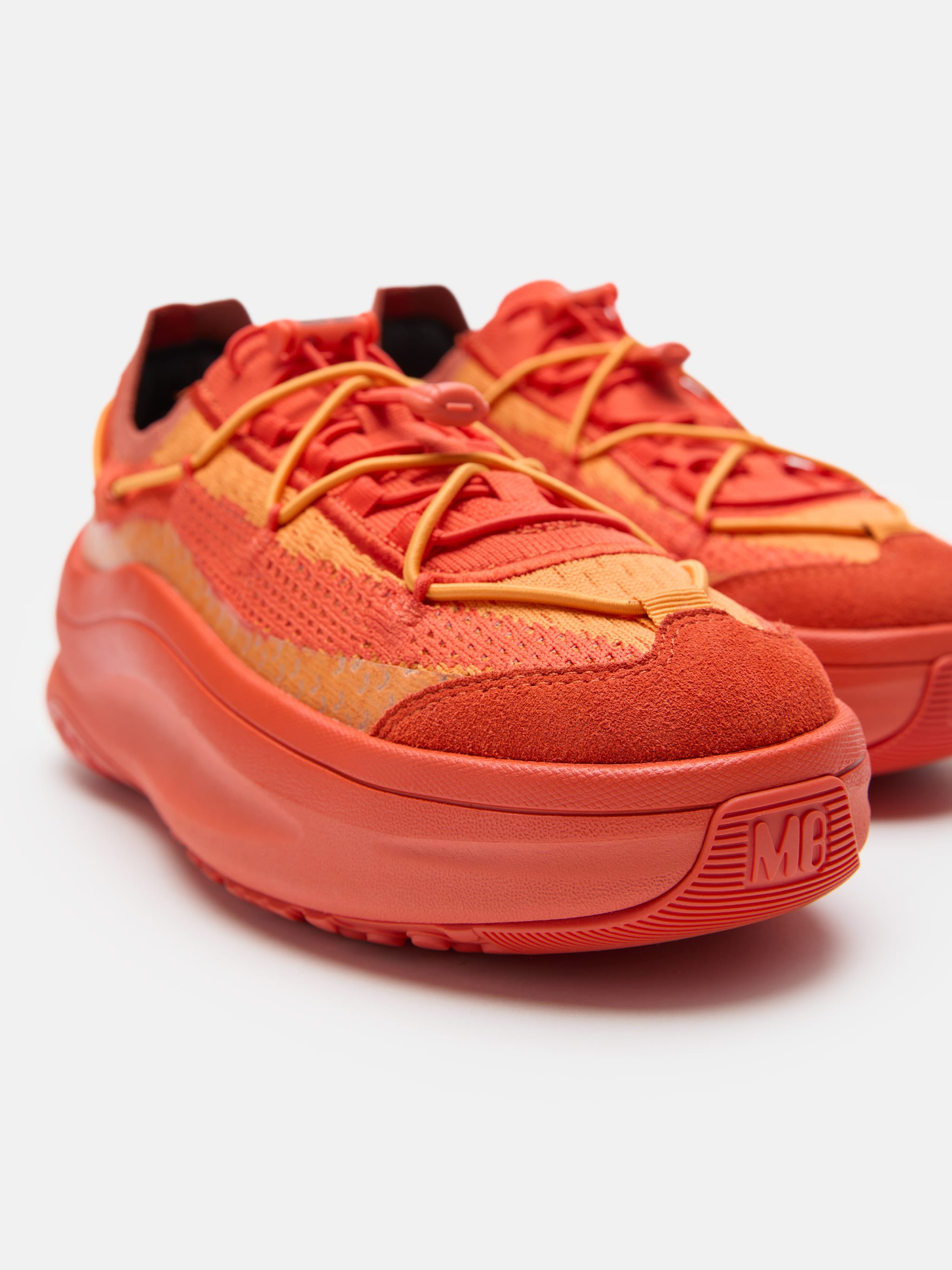 MOON247 XLACE SNEAKERS IN ORANGE image number 2