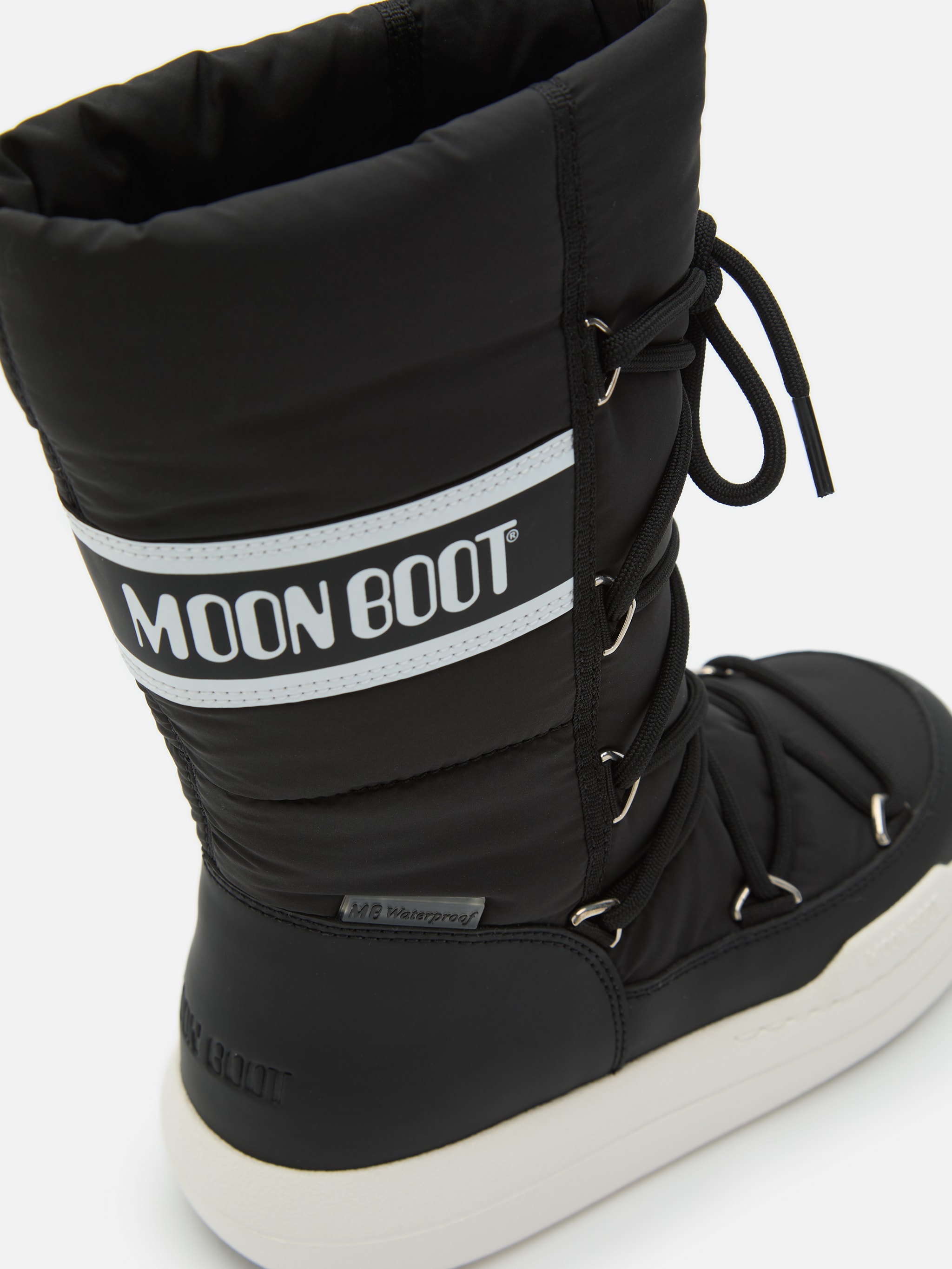 JUNIOR PARK BLACK TUBE LACE BOOTS image number 2