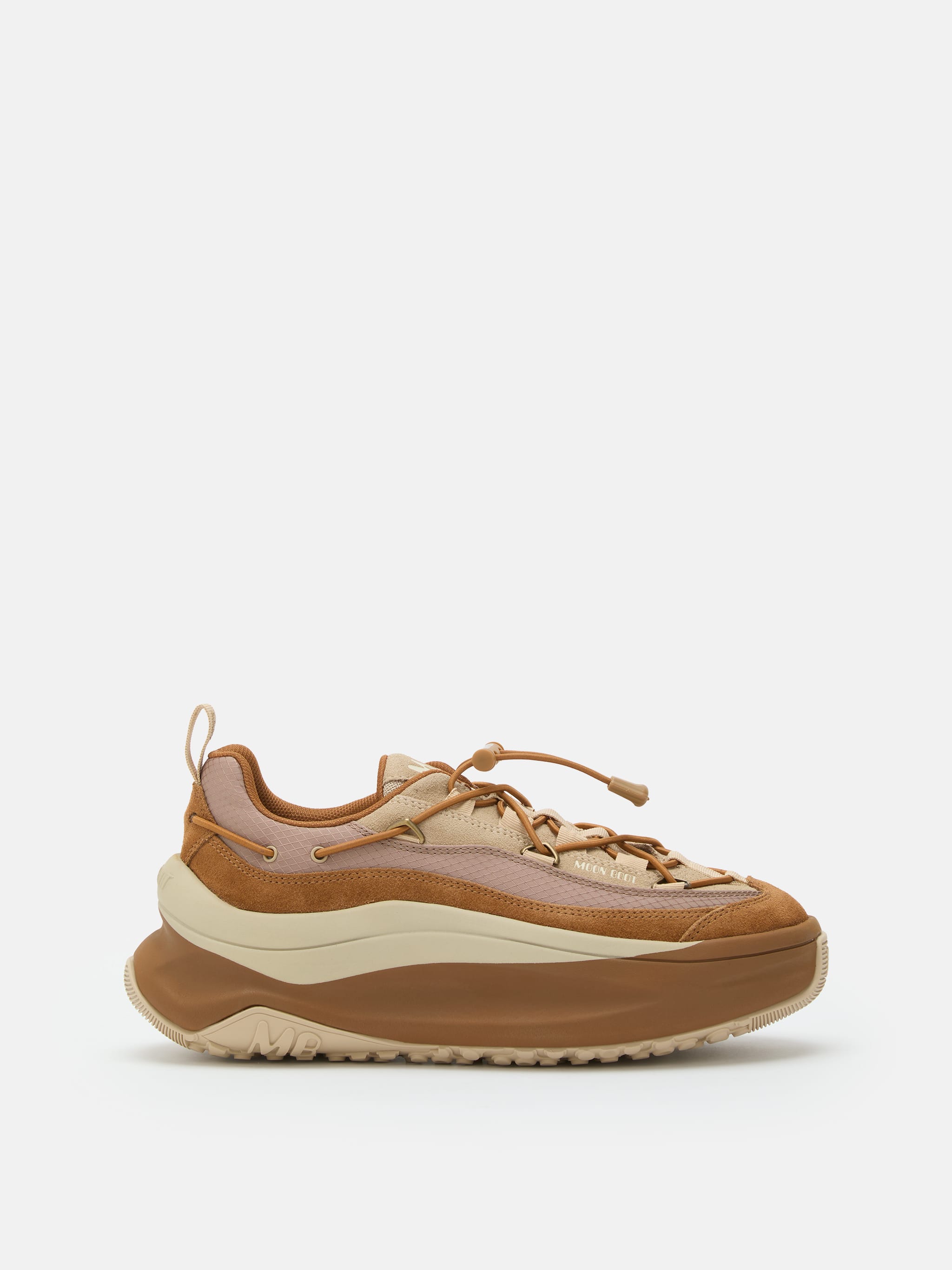 MOON247 XLACE BRAUNE SNEAKERS