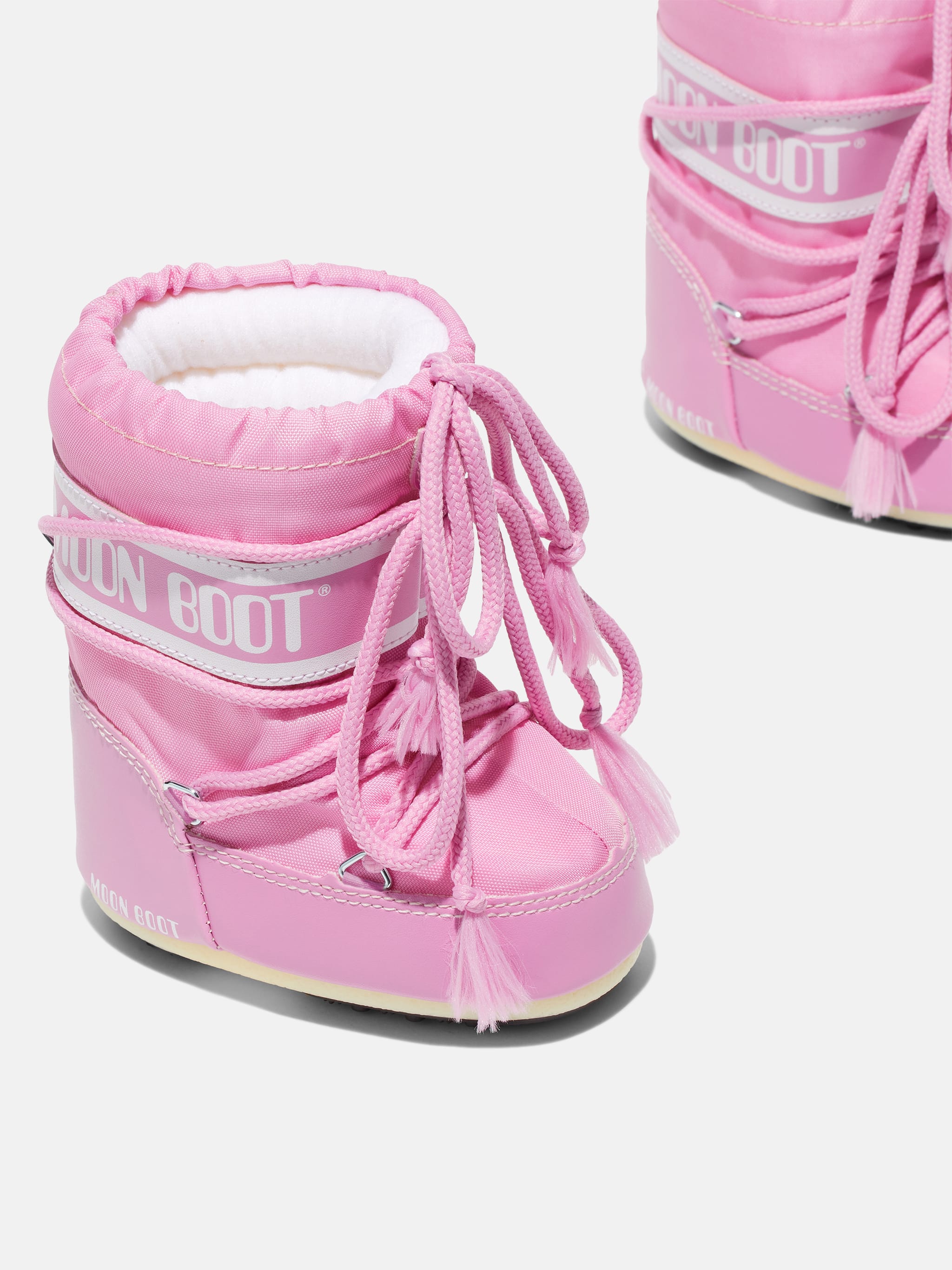 STIVALE ICON MINI ROSA IN NYLON image number 2