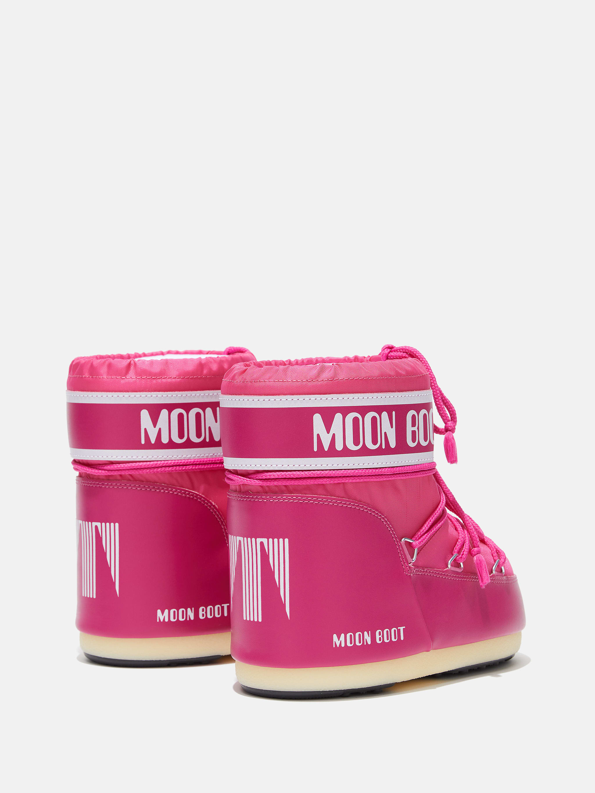 BOTTES ICON LOW HOT-PINK EN NYLON image number 1