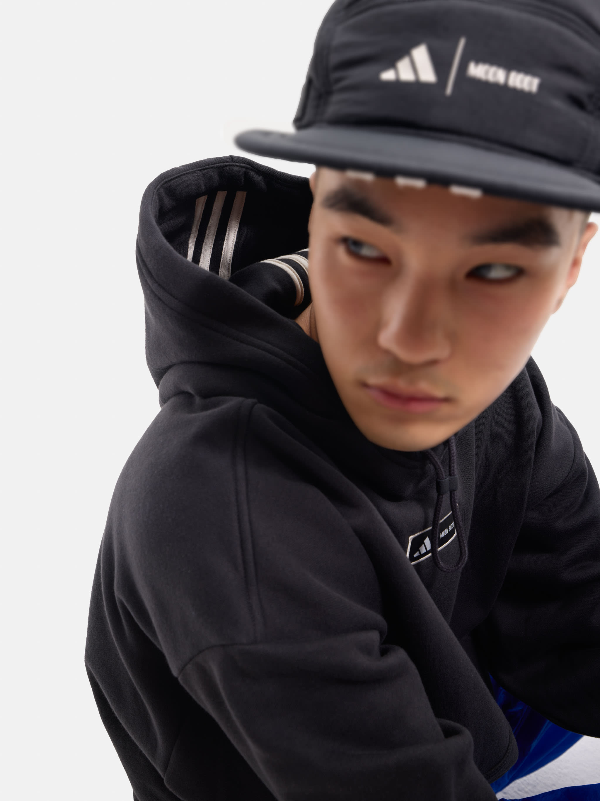 adidas x Moon Boot Hoodie Schwarz image number 2