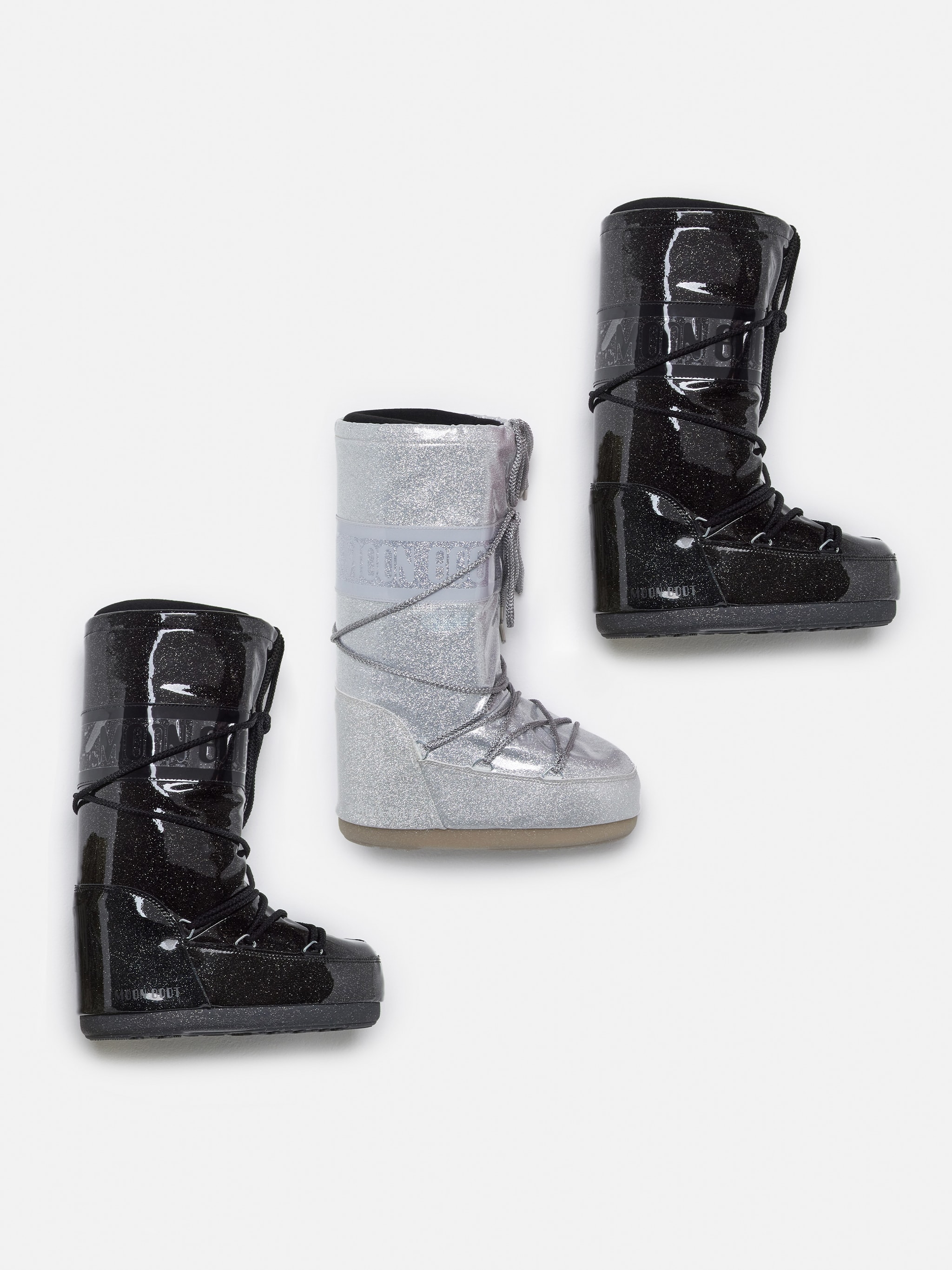 BOTTES ICON À PAILLETTES NOIR image number 4