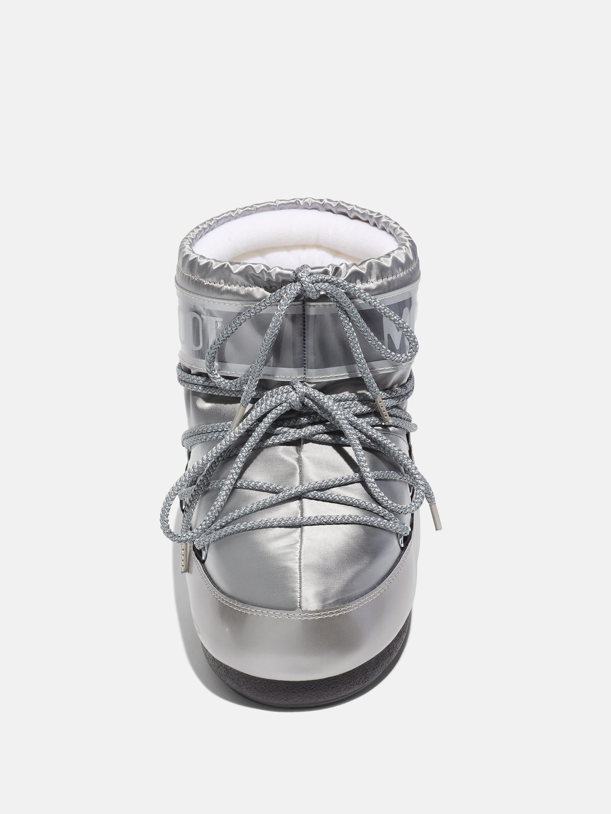ICON LOW GLANCE SILBERNE SATIN STIEFEL image number 2