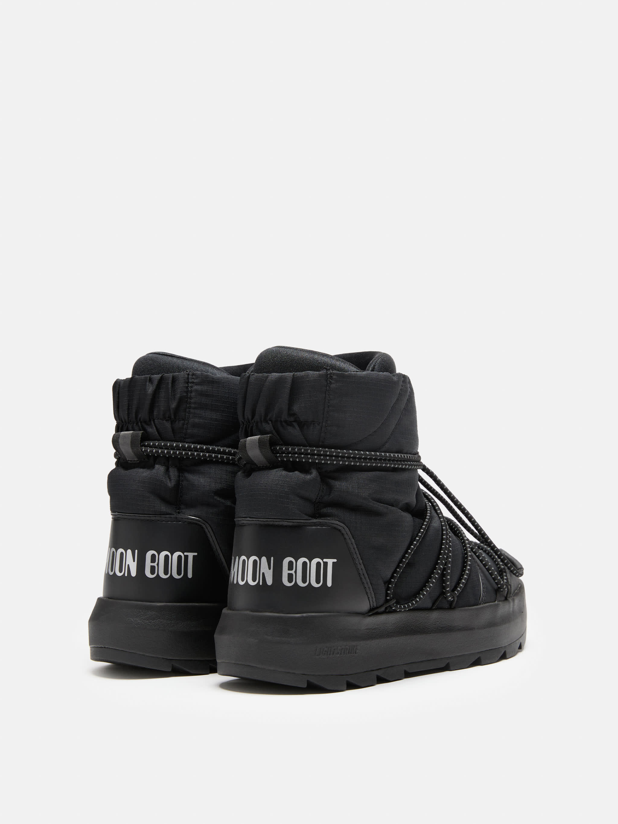 ADIDAS X MOON BOOT ACE MID-TOP-SNEAKERS IN SCHWARZ