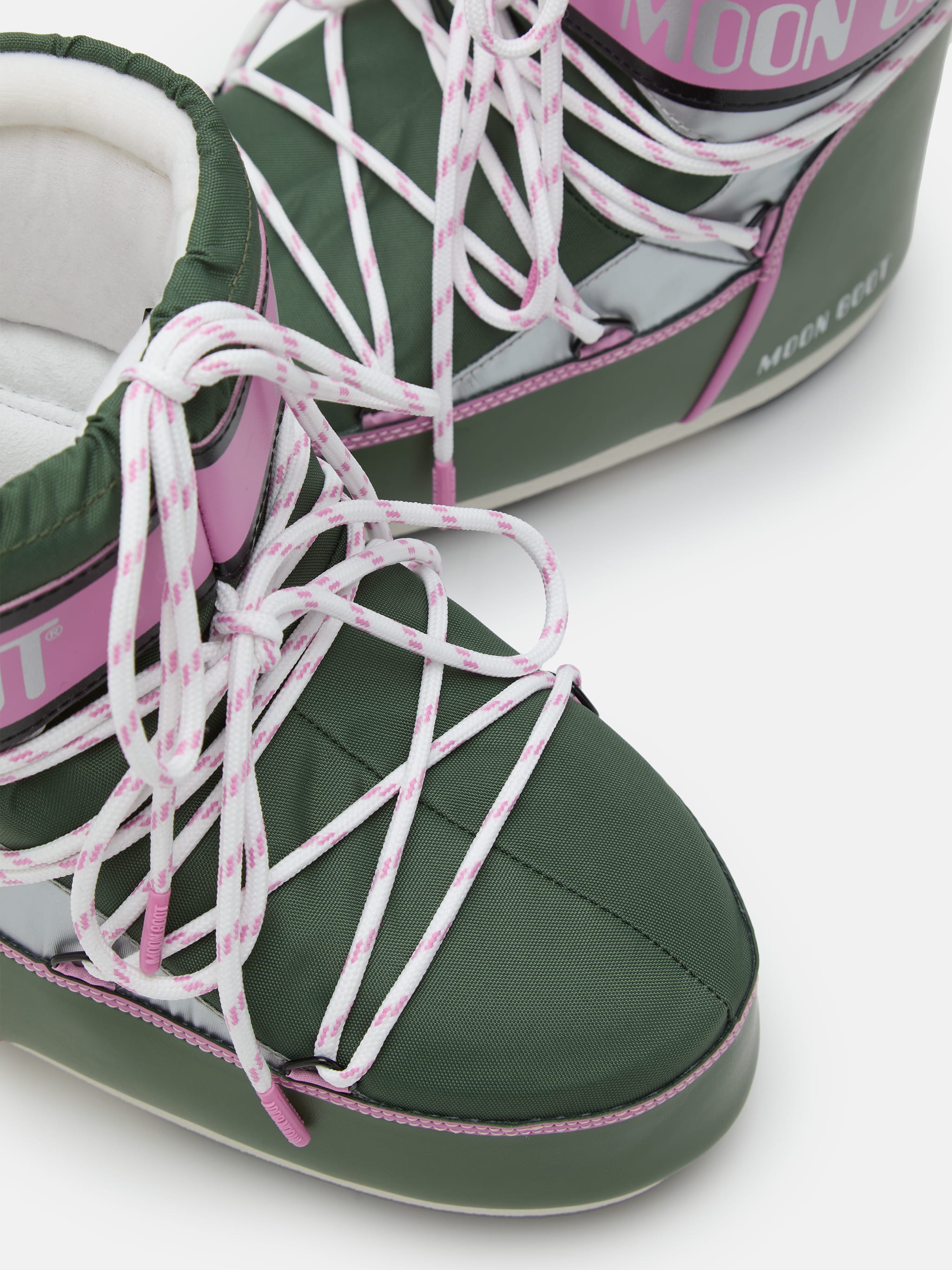 ICON LOW SPACE RACING GREEN BOOTS image number 2