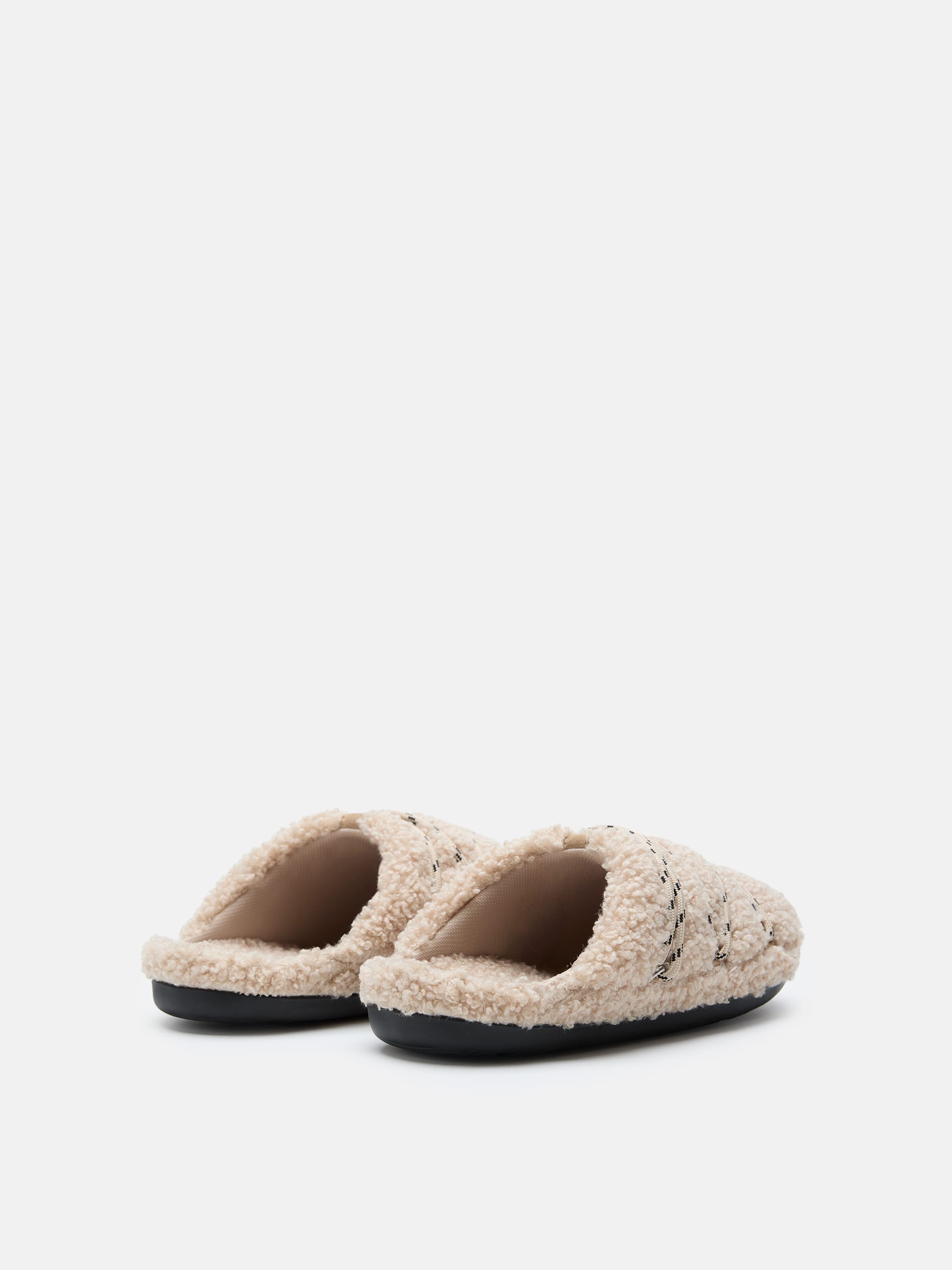 ZAPATILLAS TEDDY SLIPPER BEIGE