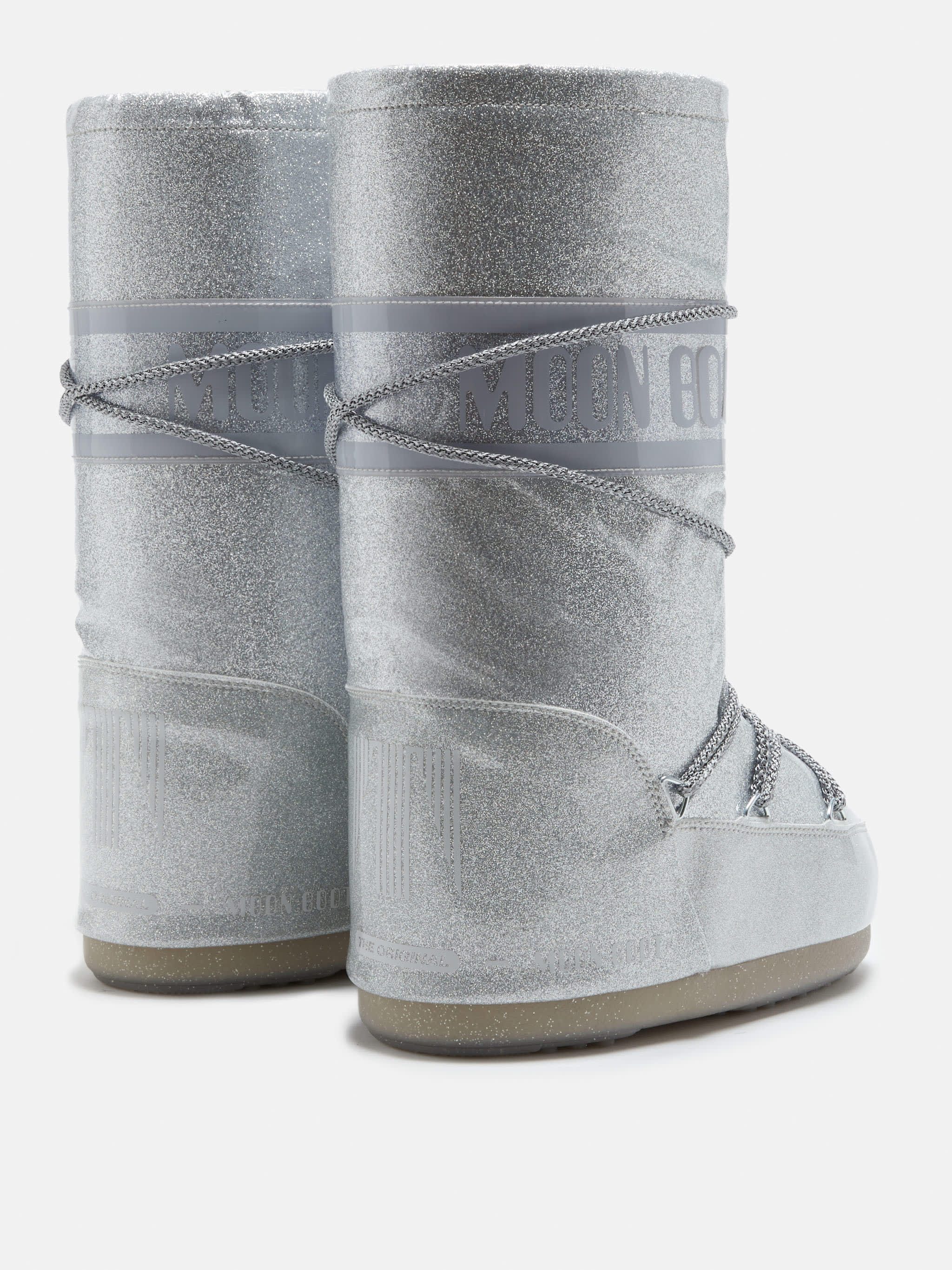 BOTTES ICON &Agrave; PAILLETTES ARGENT&Eacute; image number 1