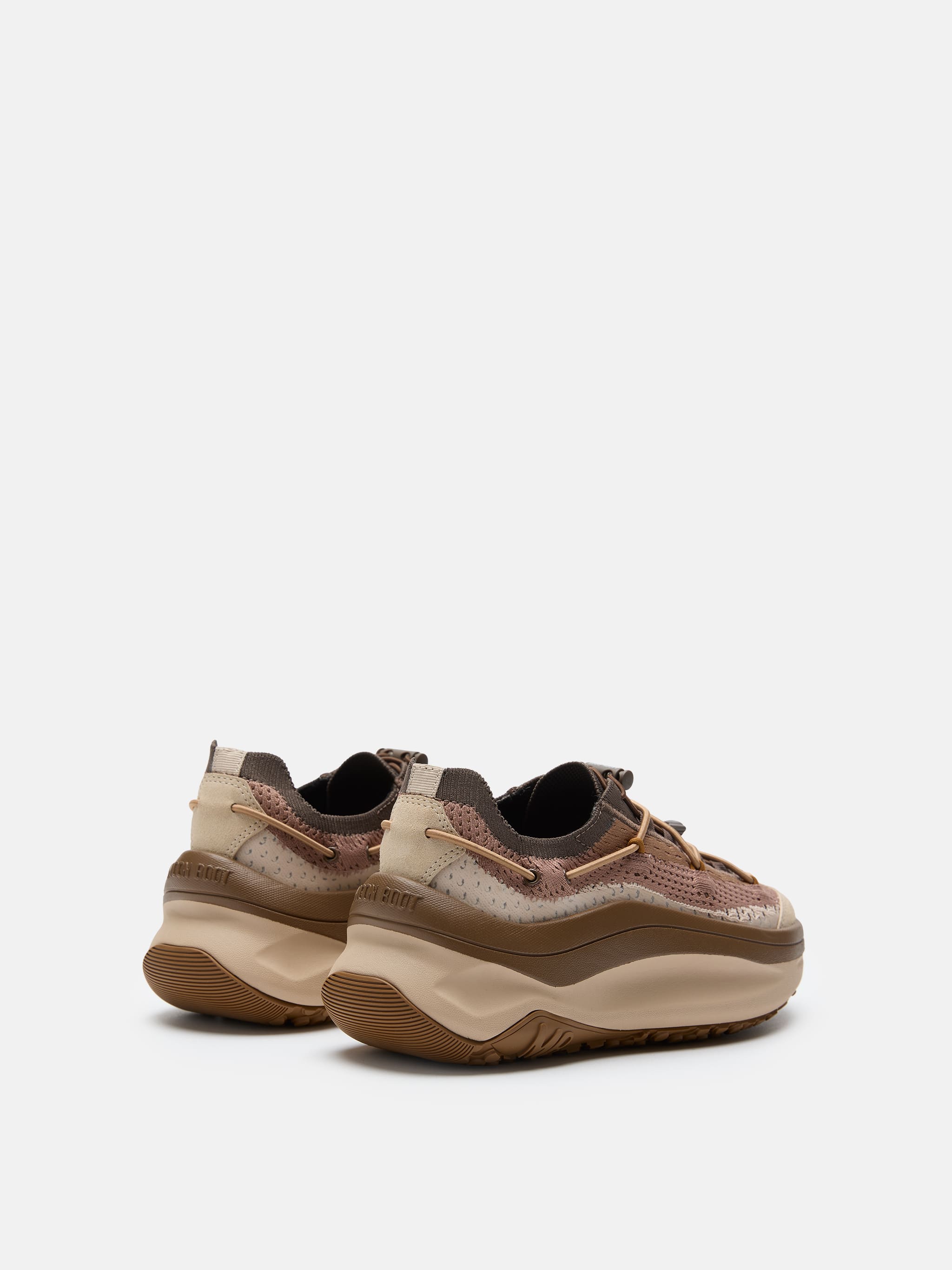 MOON247 XLACE BRAUNE SNEAKERS