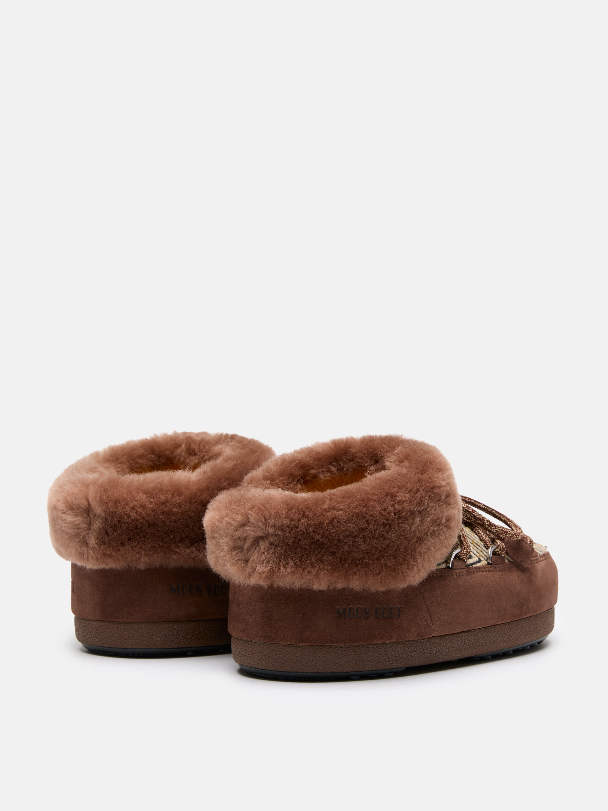 MULE EVX CHALET CACAO IN PELLICCIA SINTETICA MOON BOOT X GUEST IN RESIDENCE