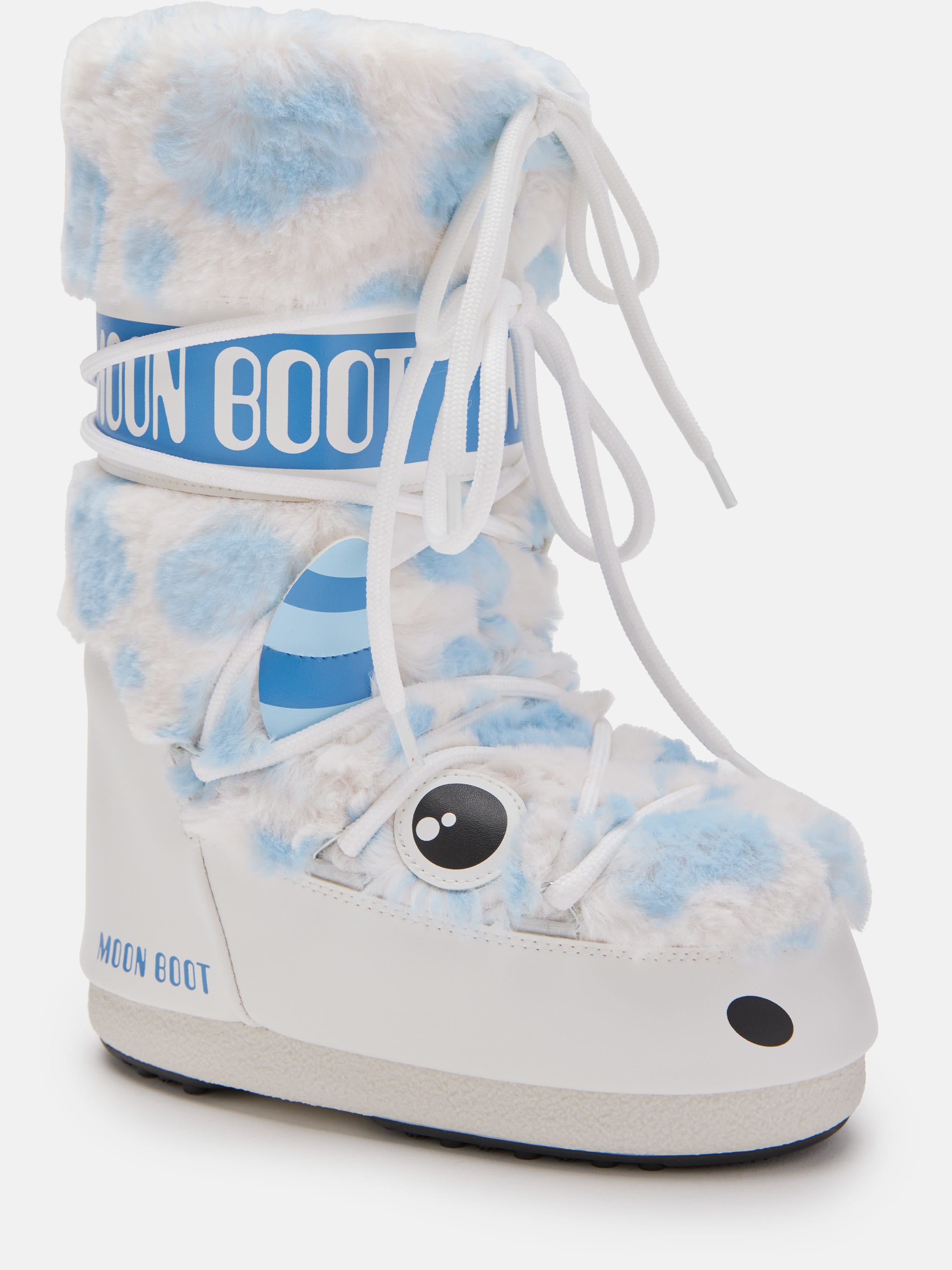 STIVALE ICON JUNIOR YETI FAUX-FUR BIANCO image number 2