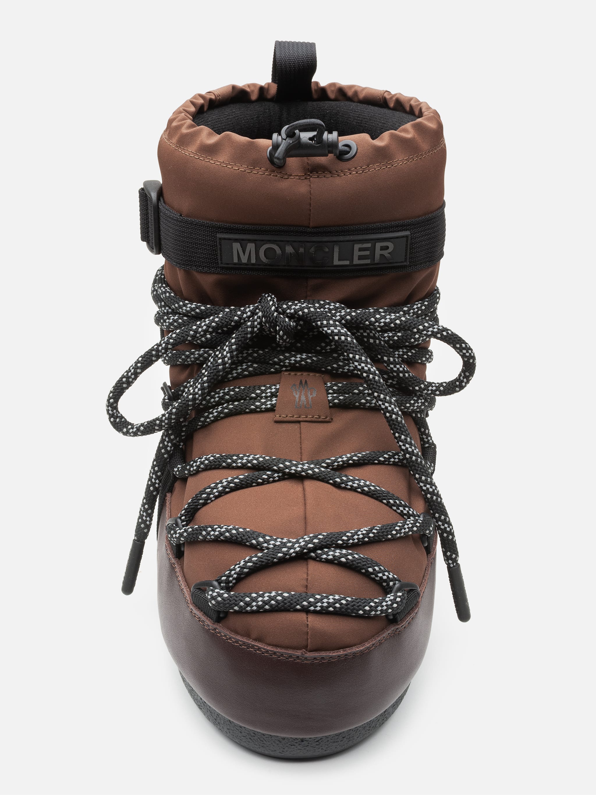 MOON BOOT X MONCLER GRENOBLE BOTAS ICON LOW MARR&Oacute;N MOCA image number 2