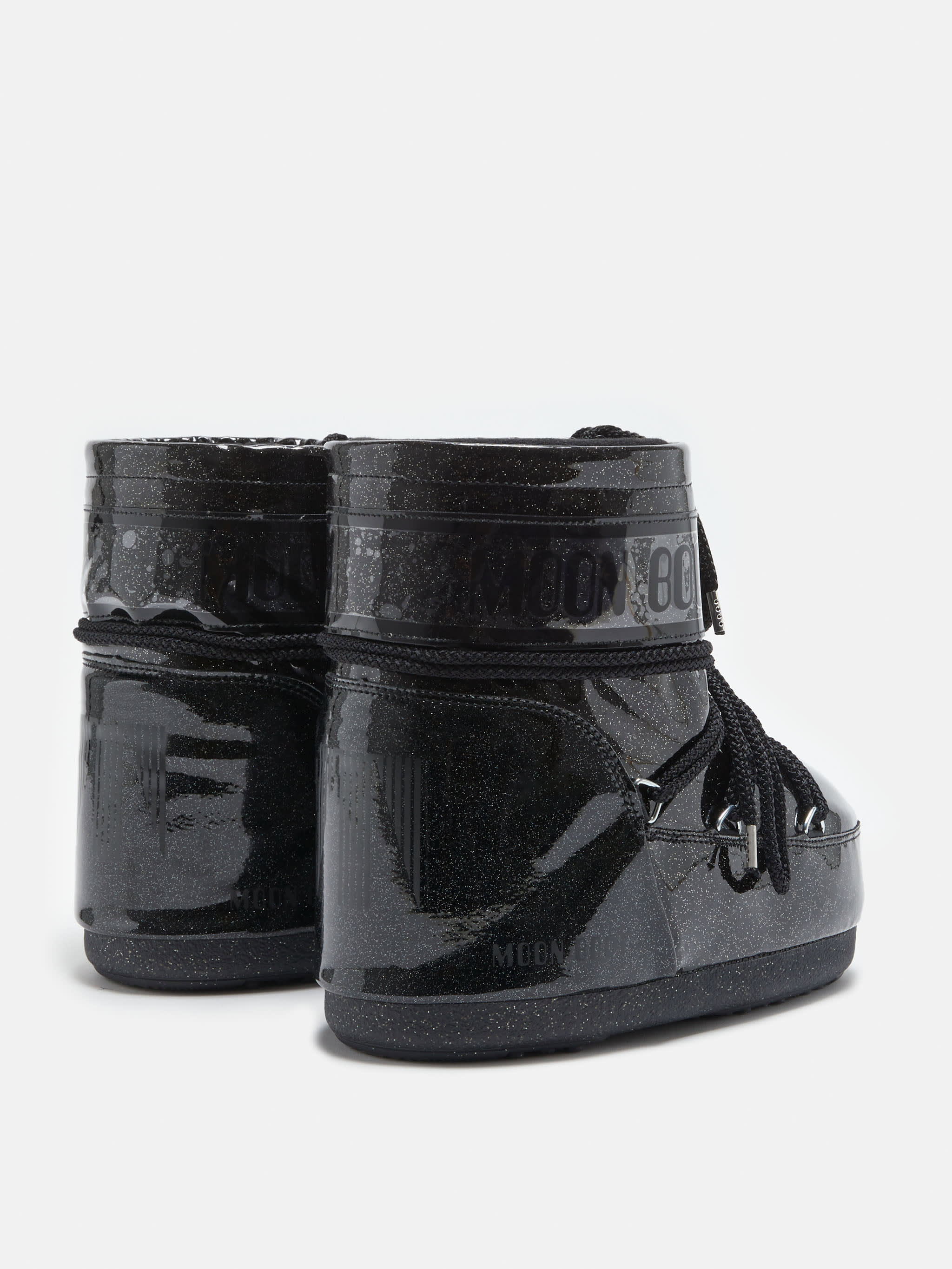 STIVALE ICON LOW GLITTER NERO