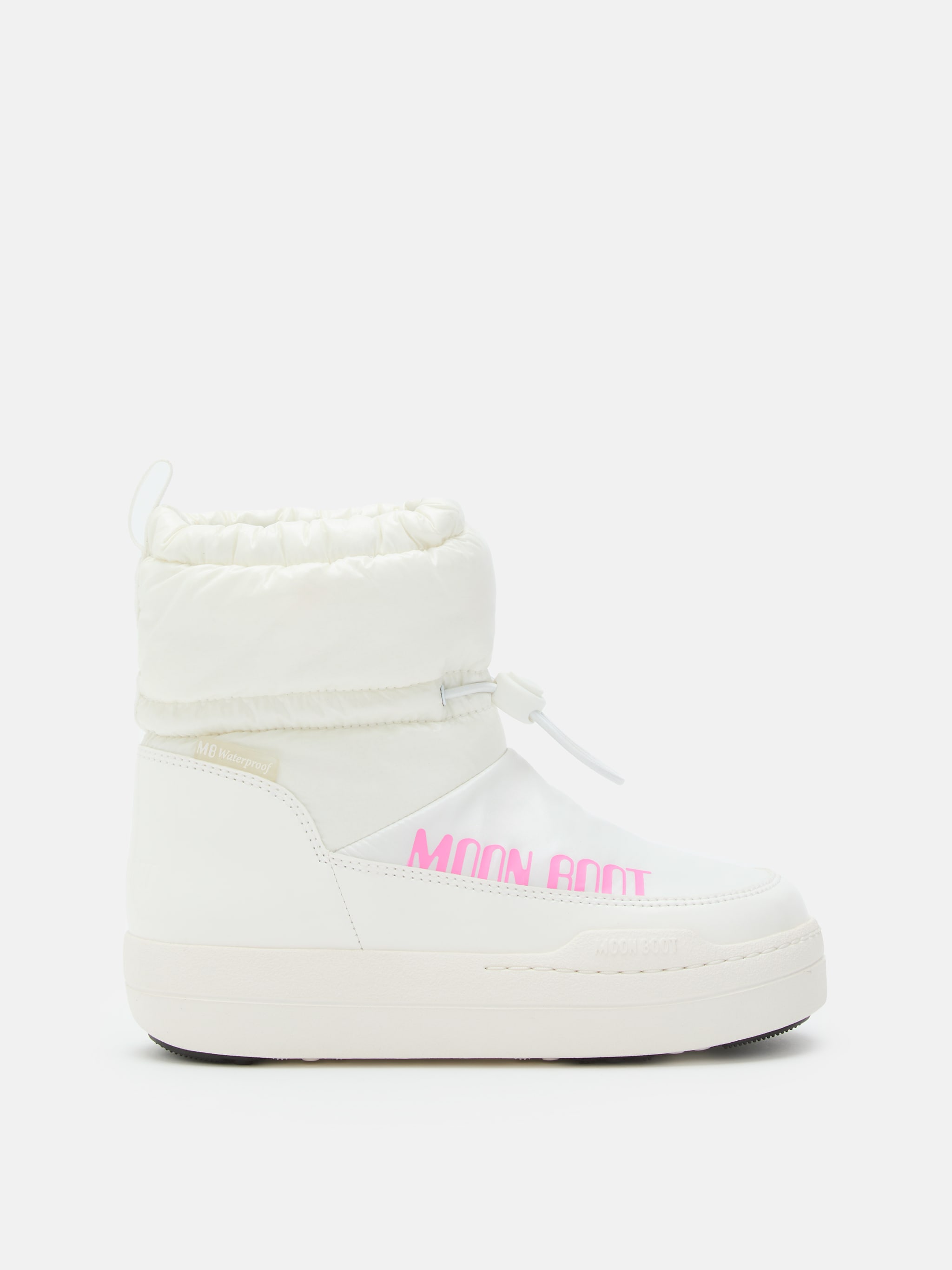 JUNIOR PARK TUBE WHITE GLITTER MID BOOTS