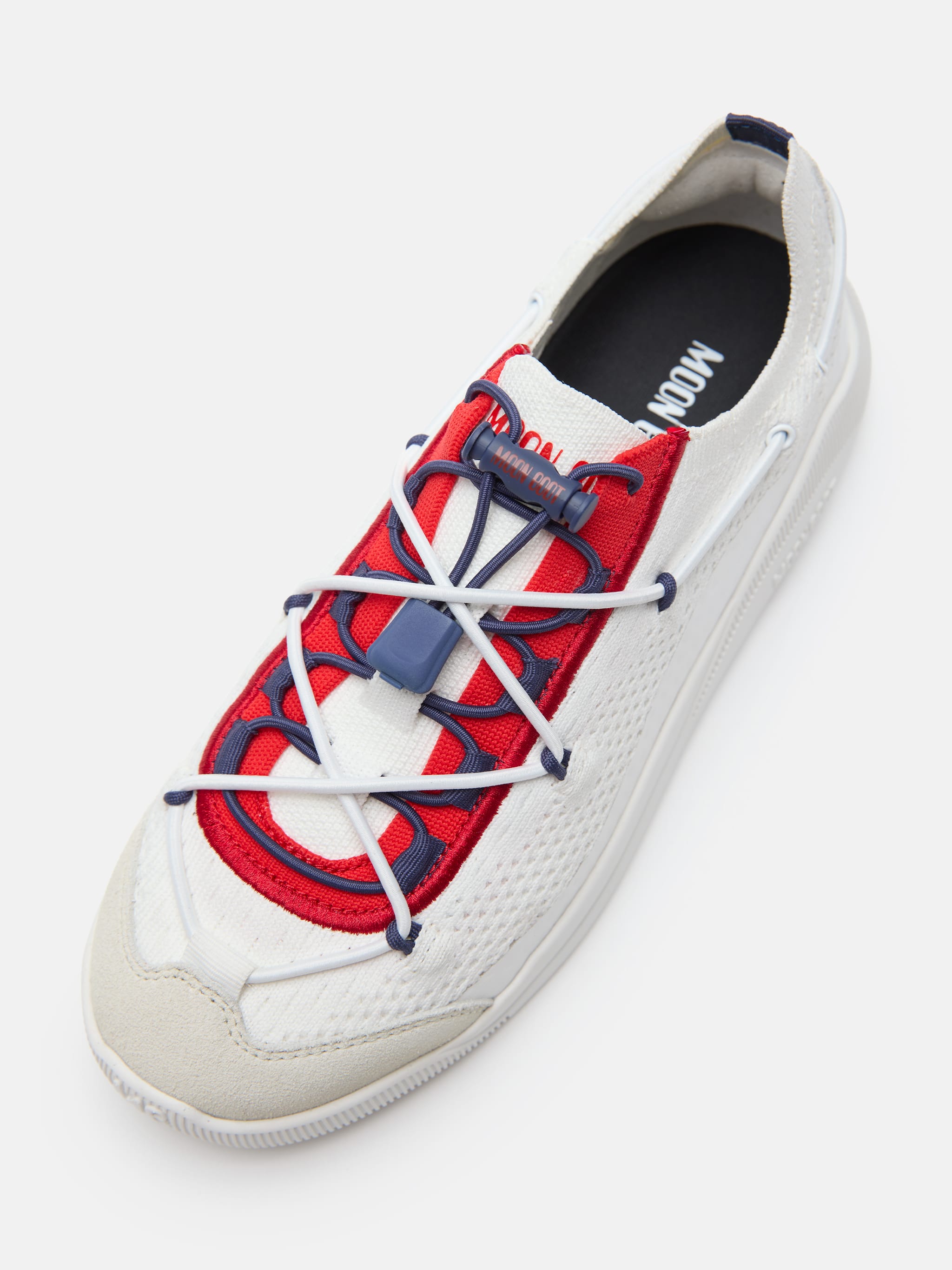 SNEAKER MOONLIGHT BIANCA, BLU E ROSSA image number 2