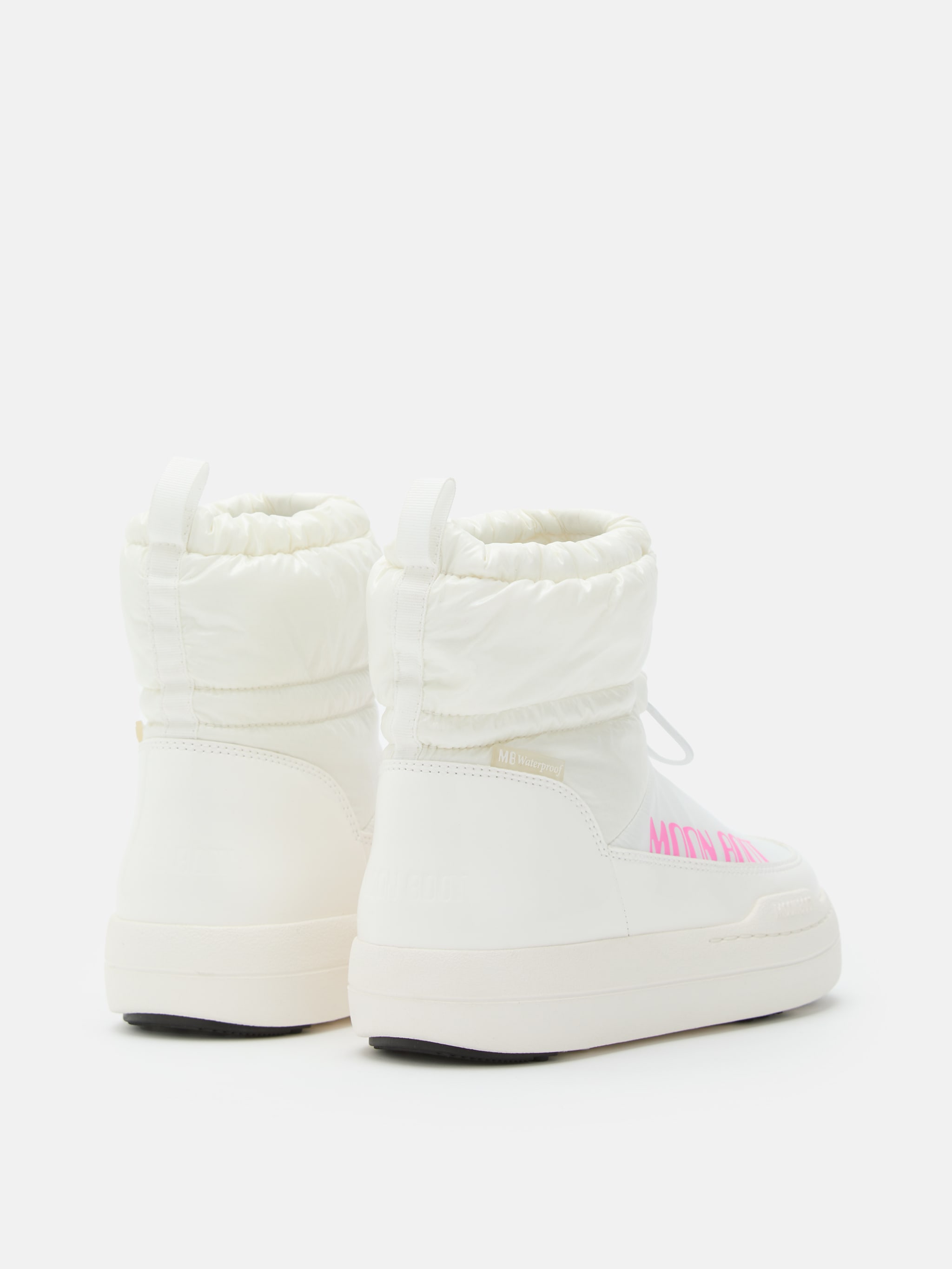 JUNIOR PARK TUBE WHITE GLITTER MID BOOTS