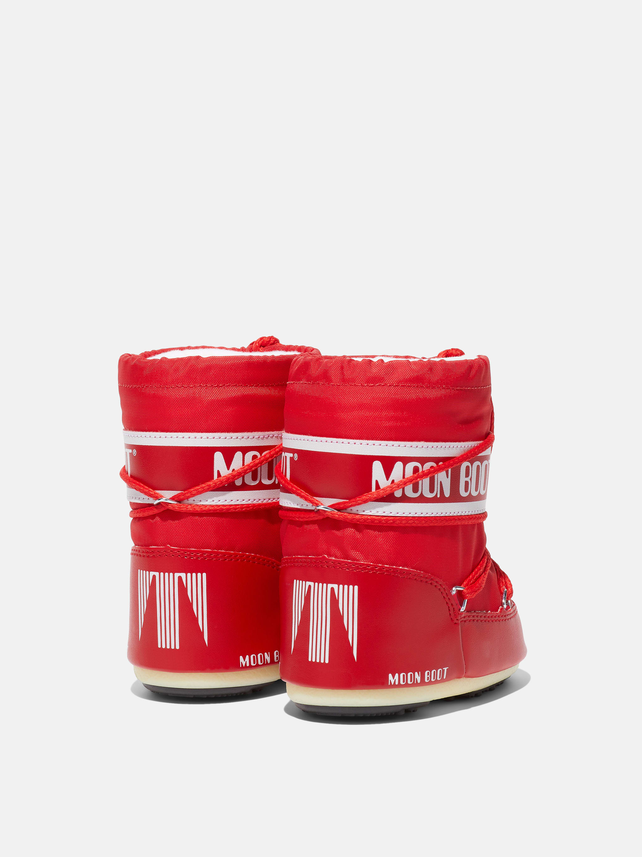 STIVALE ICON MINI ROSSO IN NYLON