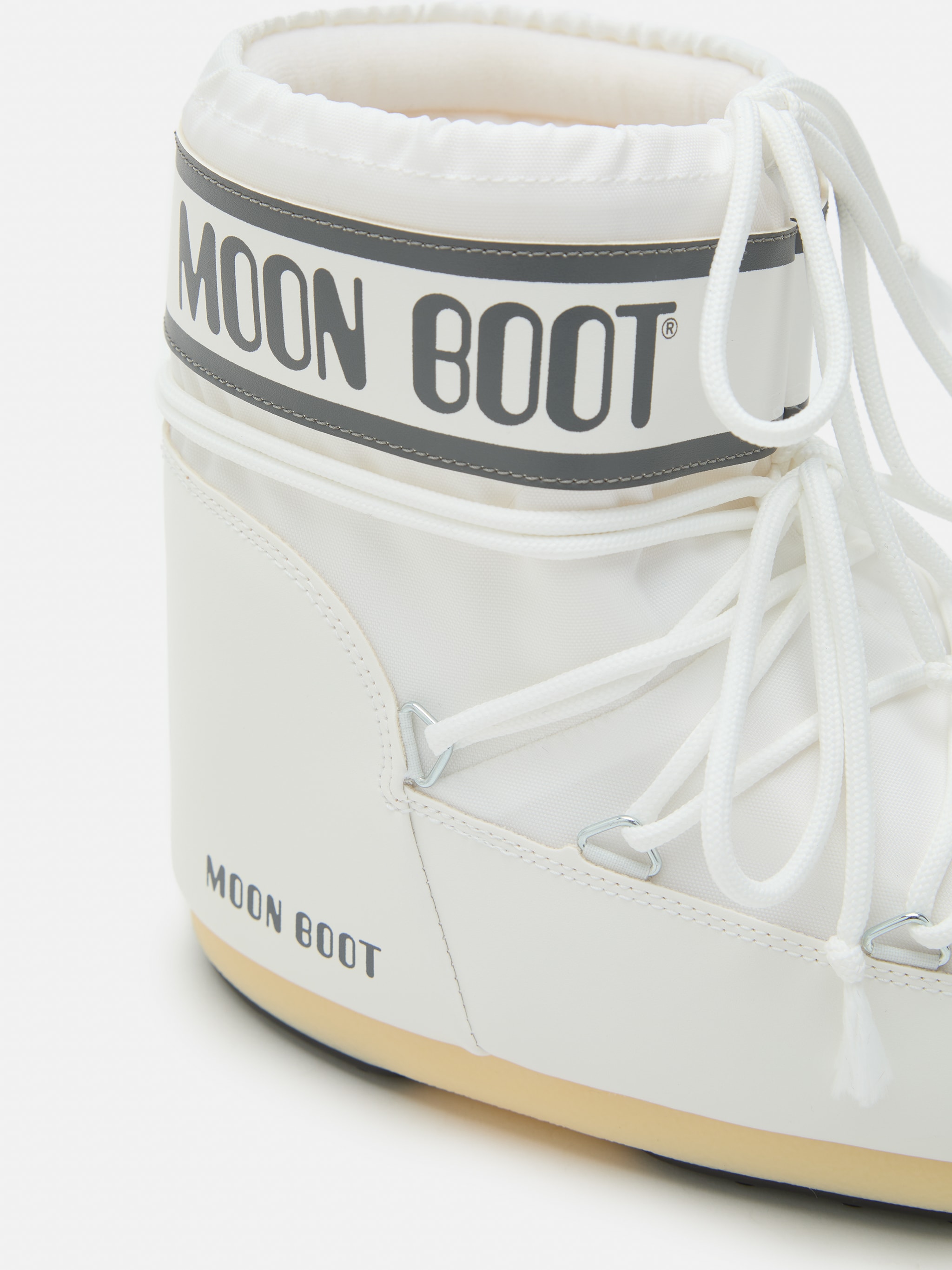 ICON LOW WHITE NYLON BOOTS image number 2