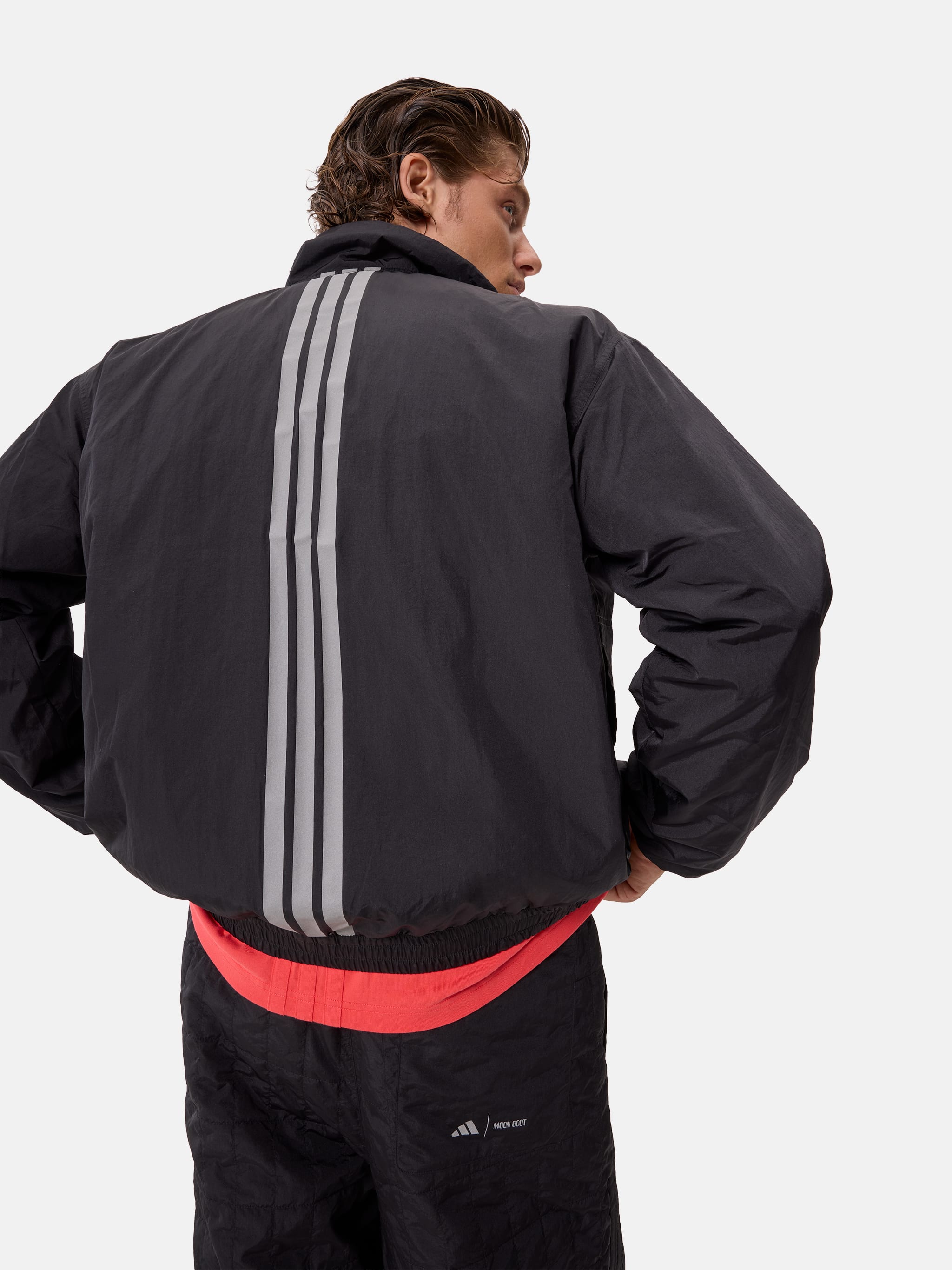 ADIDAS X MOON BOOT TRAININGSOBERTEIL IN SCHWARZ image number 2