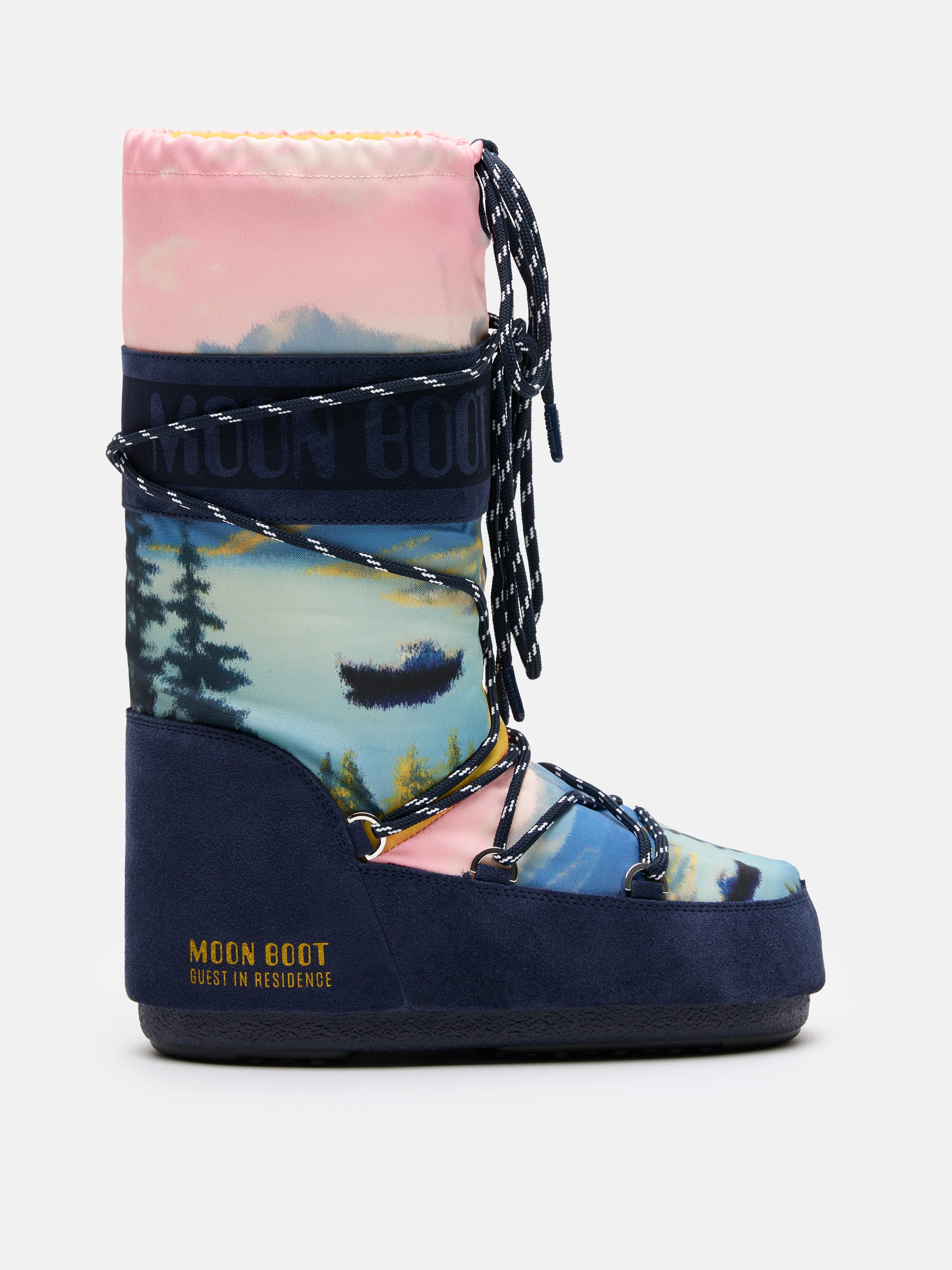 STIVALE ICON POSTCARD MIDNIGHT MOON BOOT X GUEST IN RESIDENCE