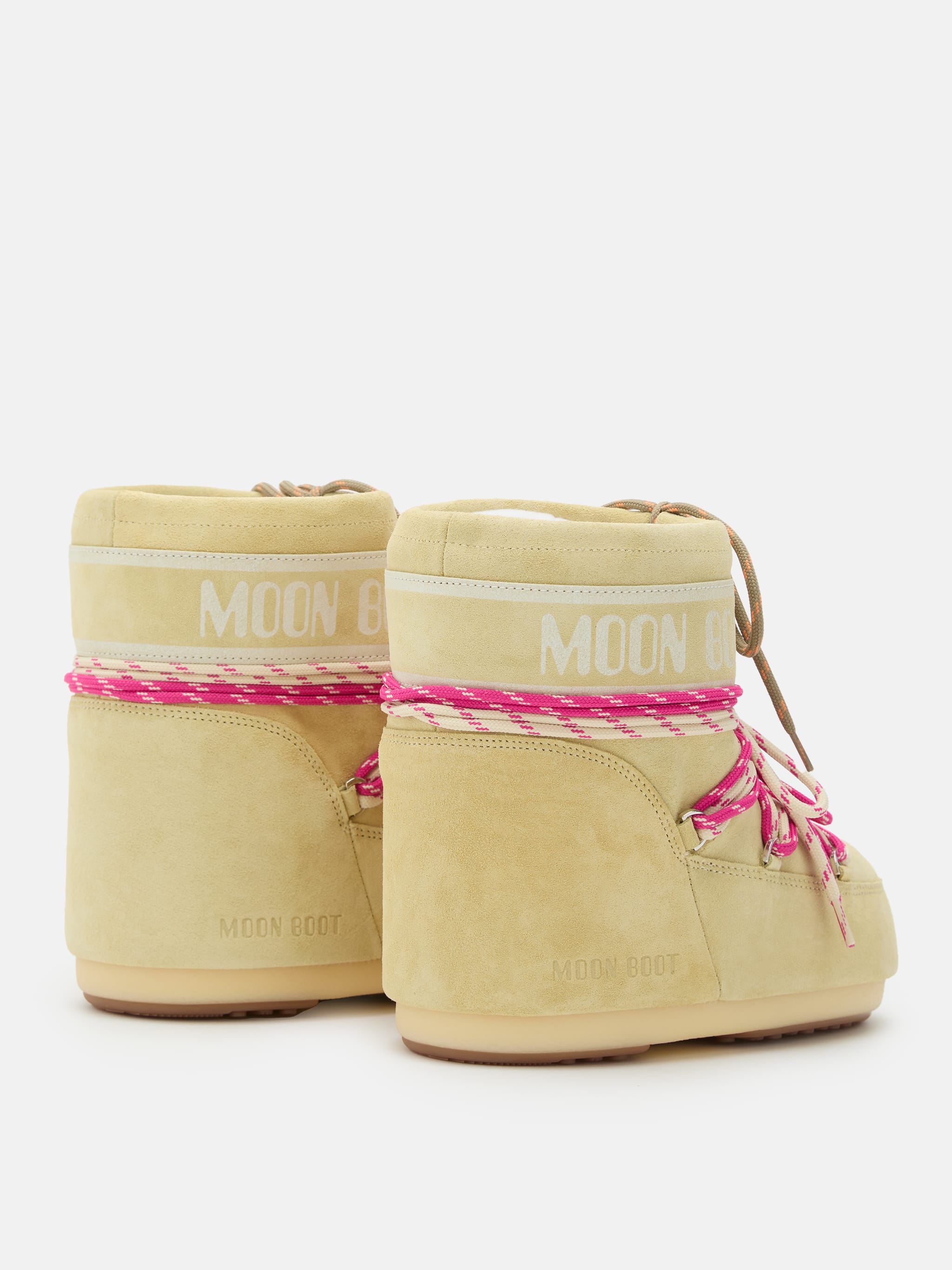 ICON LOW YELLOW SUEDE BOOTS