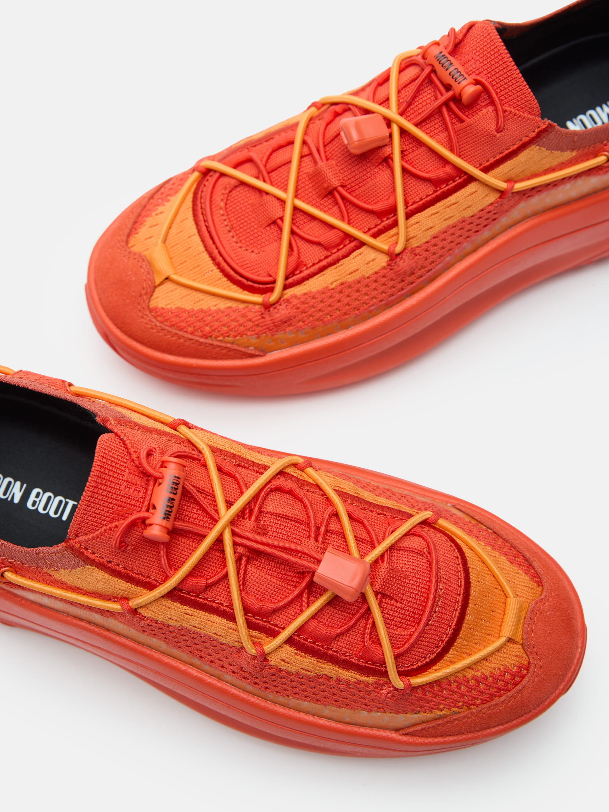 SNEAKER MOON247 XLACE ARANCIONE image number 3