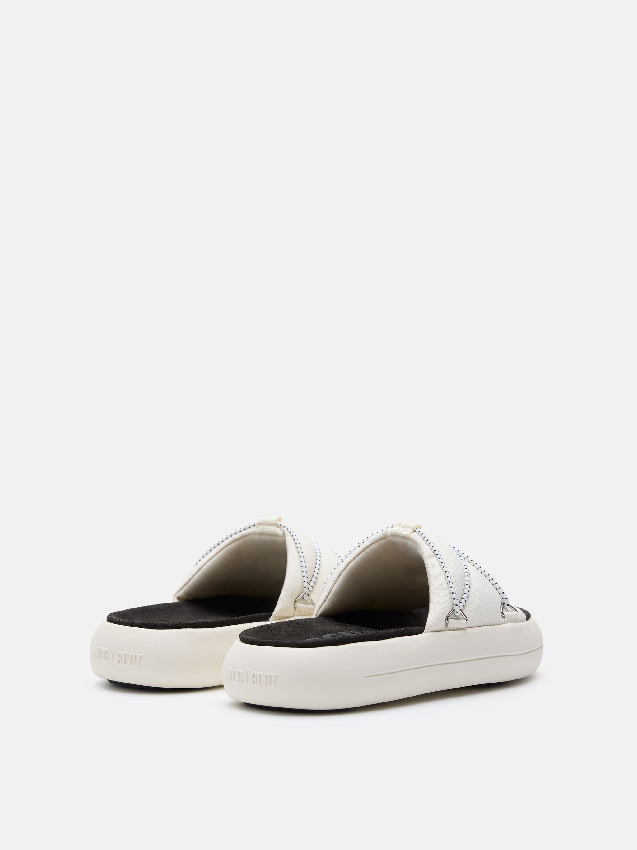 ICON SLIDE PANTOLETTEN IN WEISS