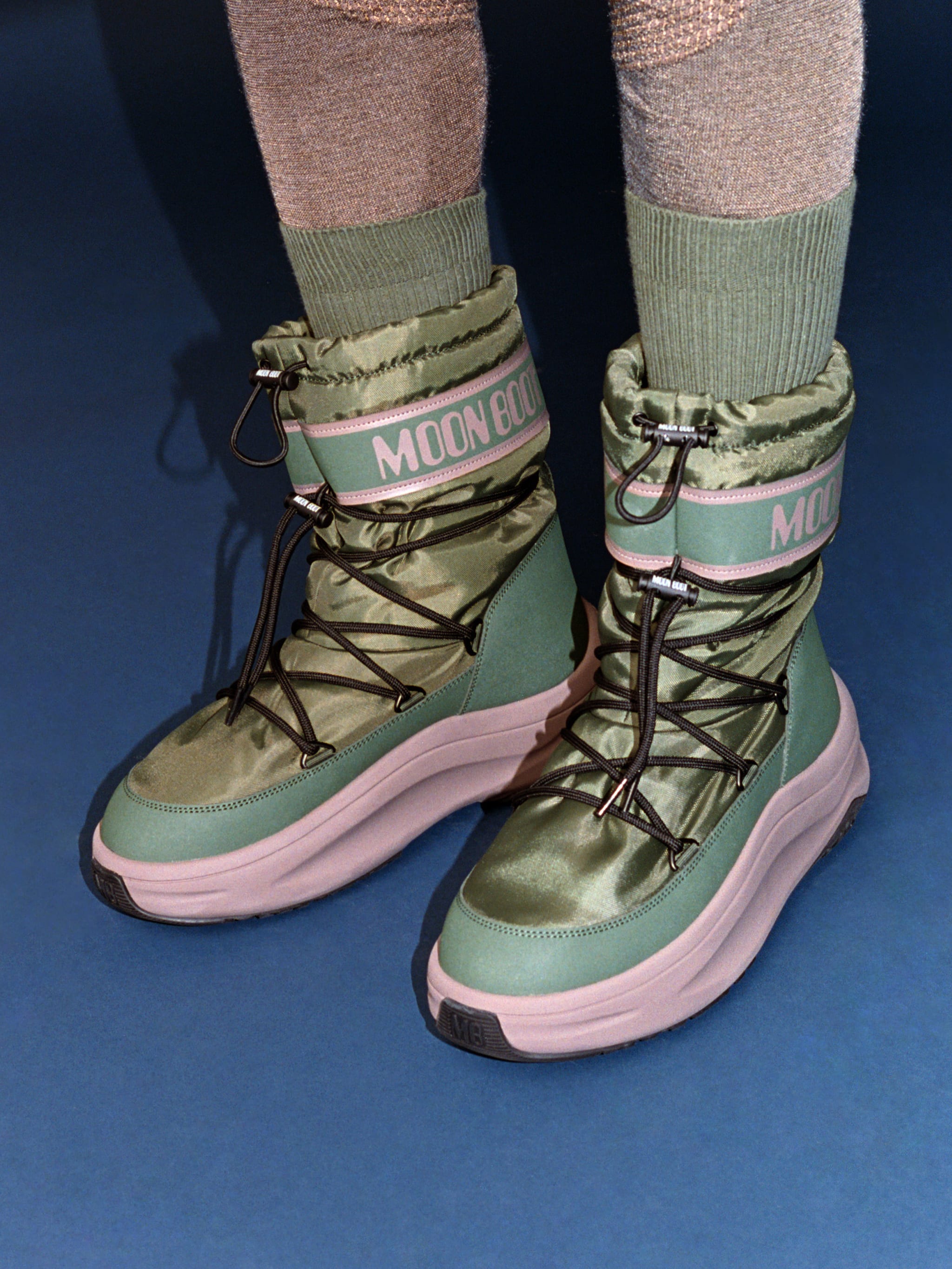 MOON247 GR&Uuml;NE POLAR STIEFEL image number 5