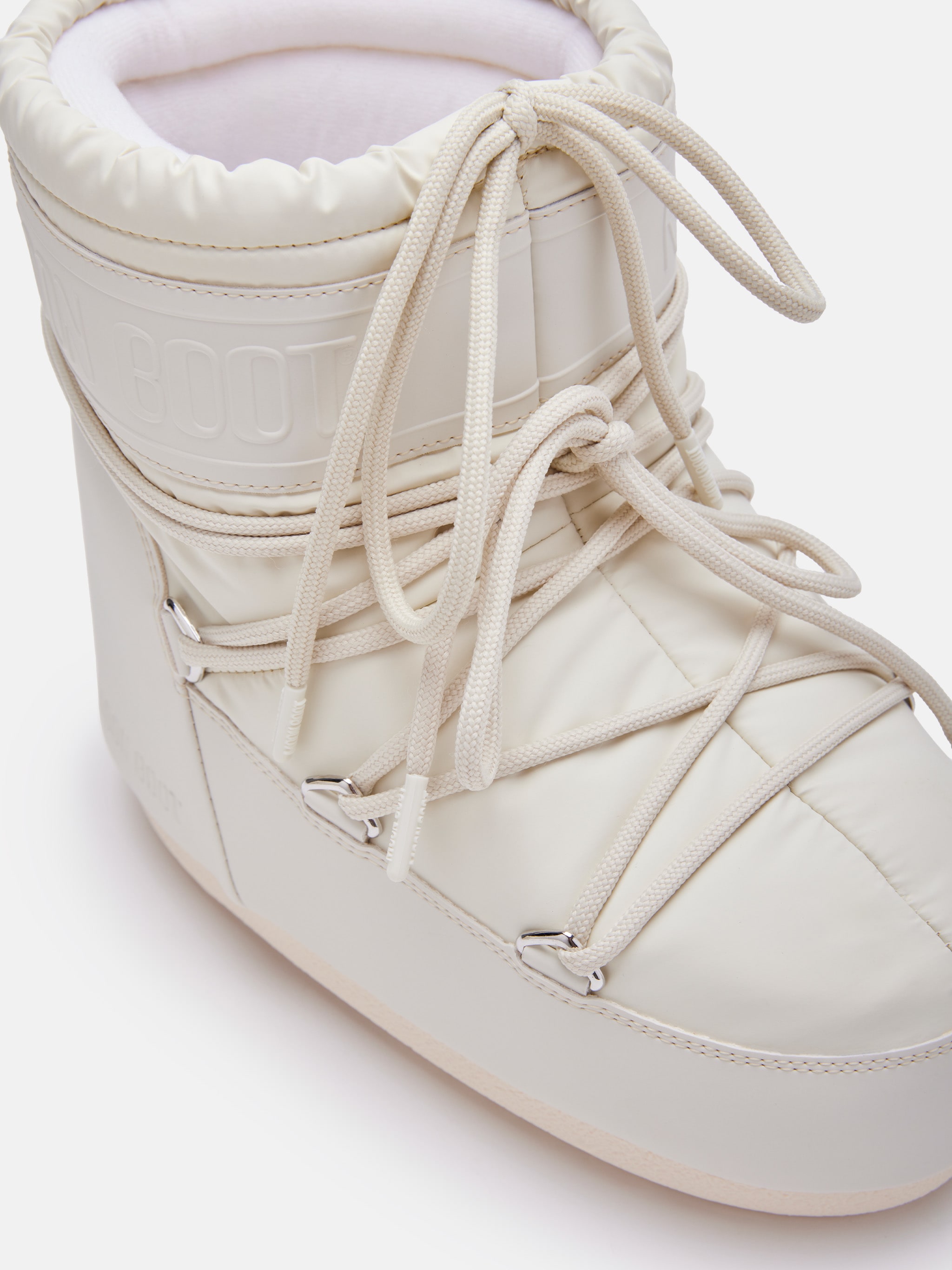 BOTTES ICON LOW EN CAOUTCHOUC CR&Egrave;ME image number 2