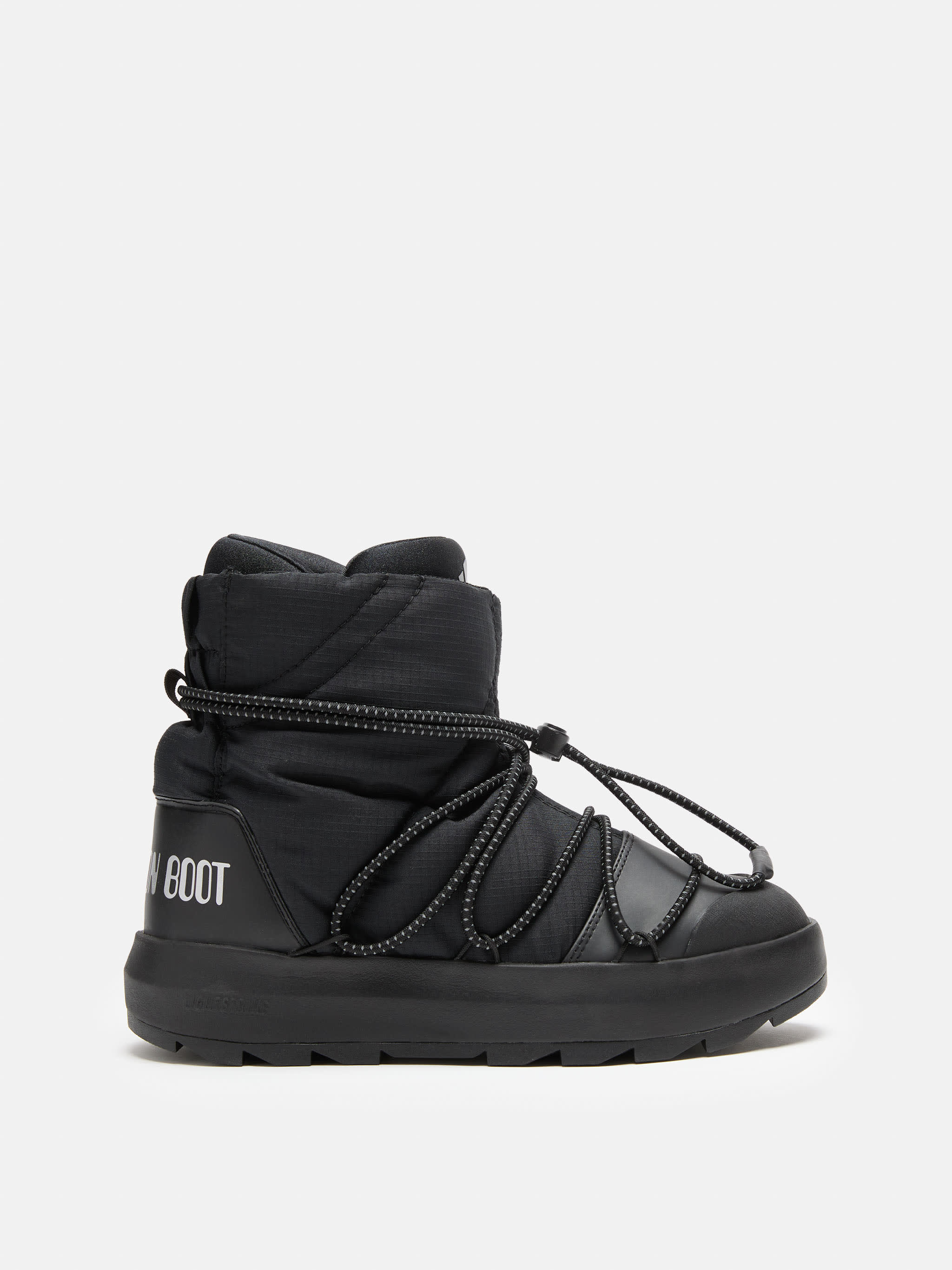 ADIDAS X MOON BOOT ACE MID-TOP-SNEAKERS IN SCHWARZ