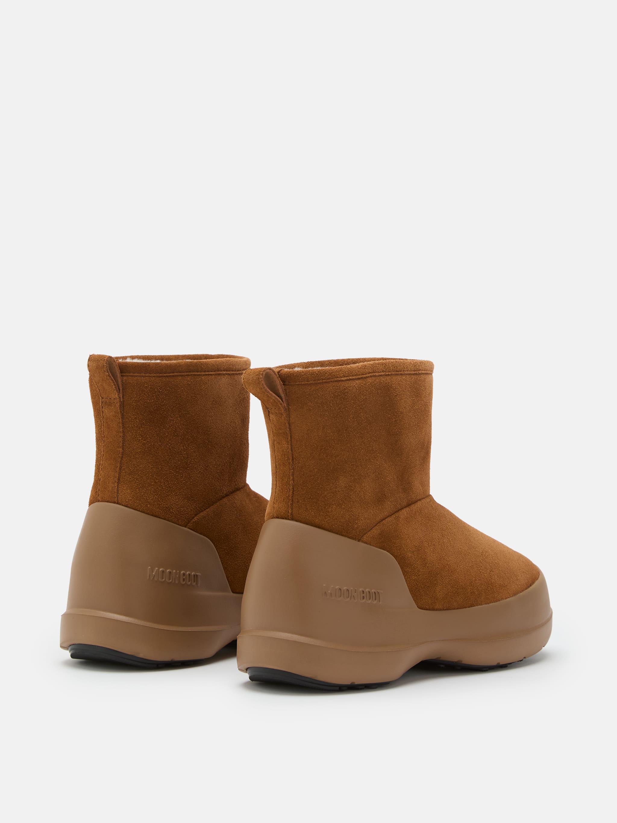 BOTAS MEZZALUNA MID CA&Ntilde;A MARRONES