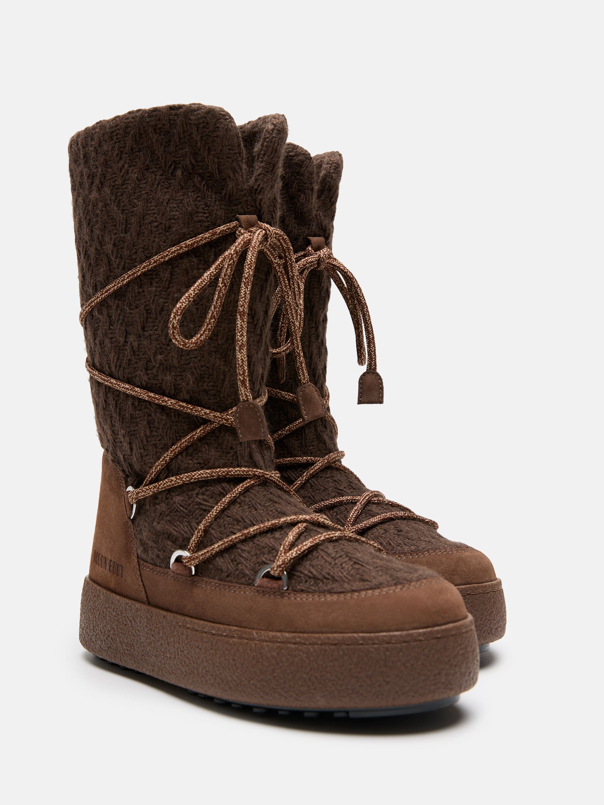 STIVALE LTRACK CACAO IN MAGLIA MOON BOOT X GUEST IN RESIDENCE image number 2