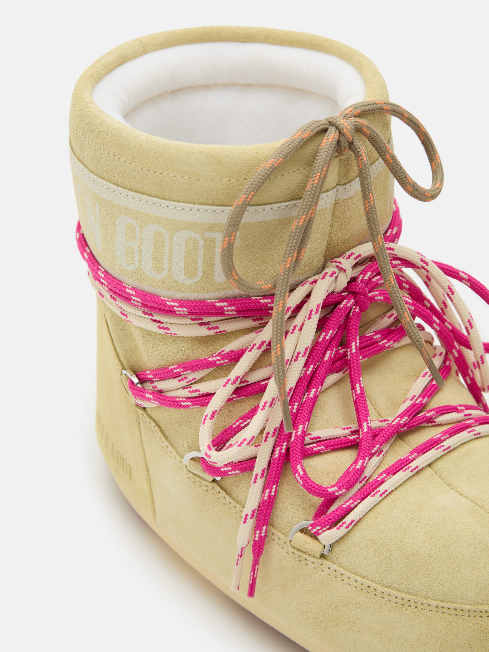 ICON LOW GELBE STIEFEL AUS VELOURSLEDER image number 2