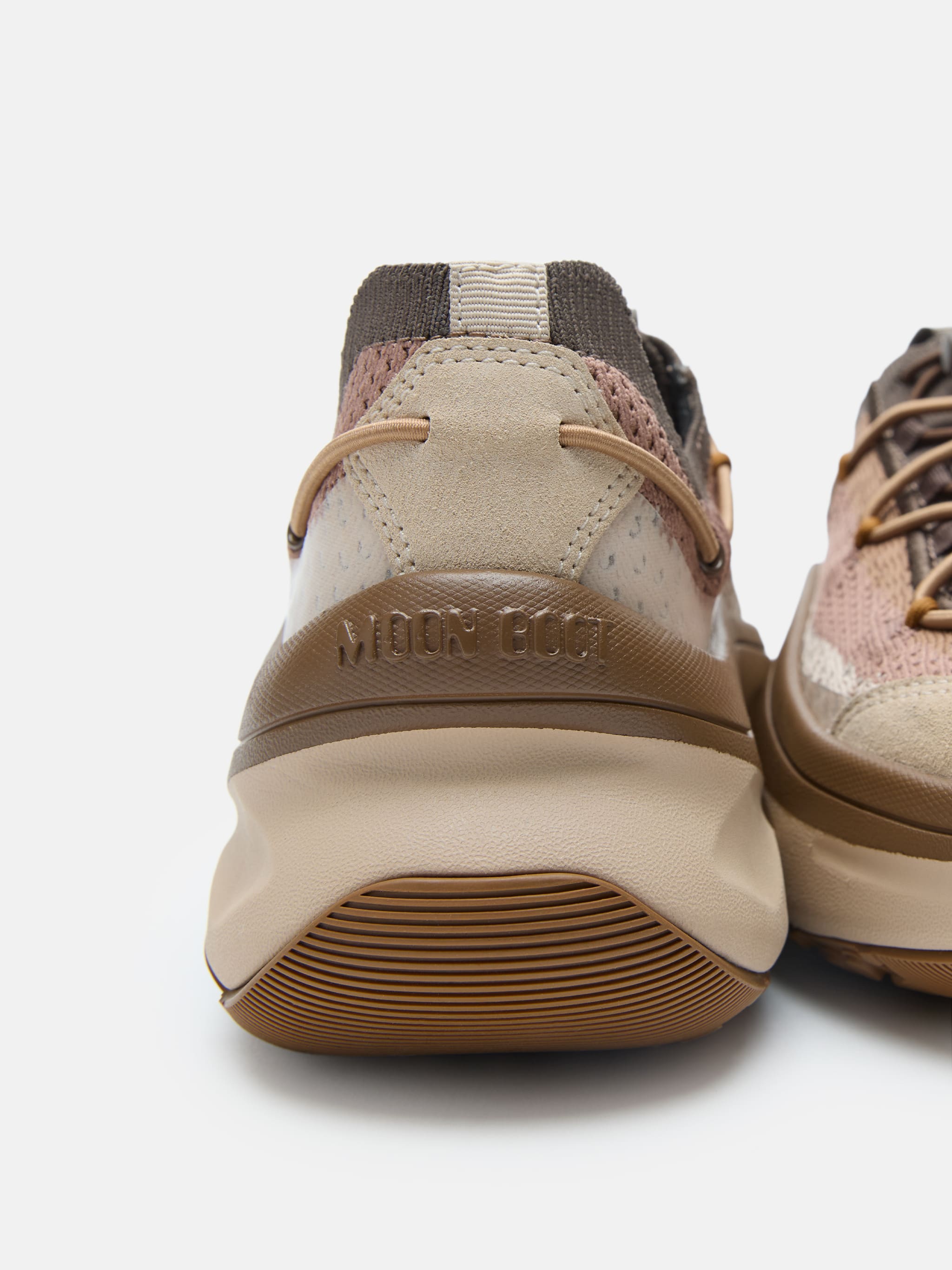 MOON247 XLACE BRAUNE SNEAKERS image number 2