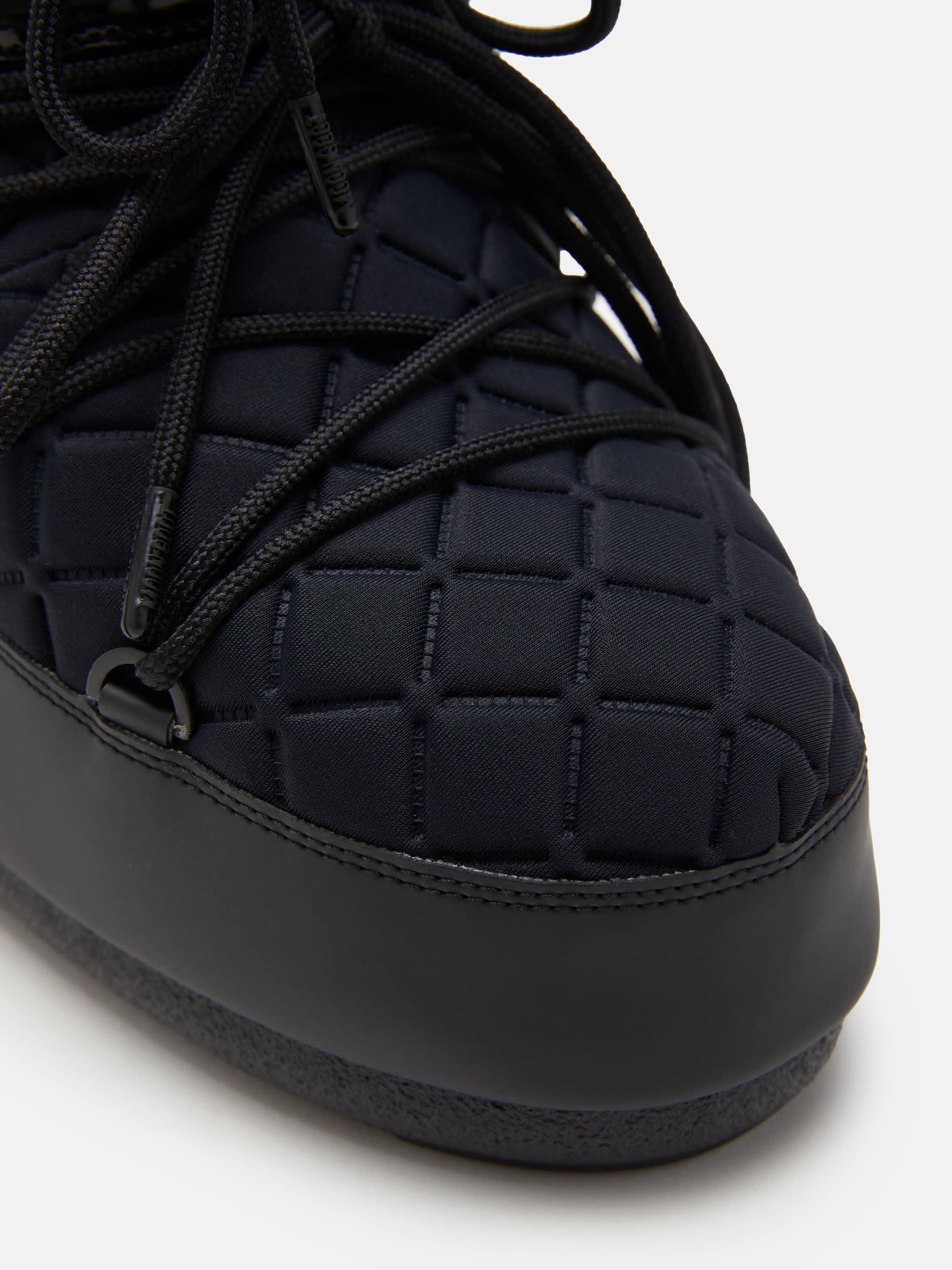 ICON LOW QUILT BLACK BOOTS image number 2