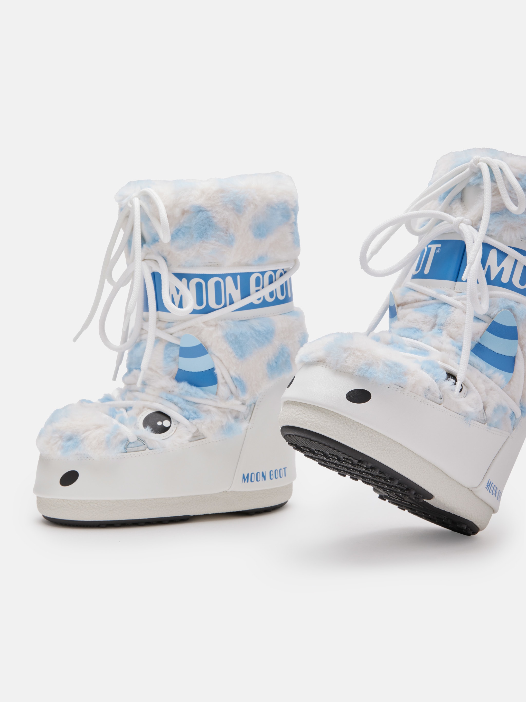STIVALE ICON JUNIOR YETI FAUX-FUR BIANCO image number 3
