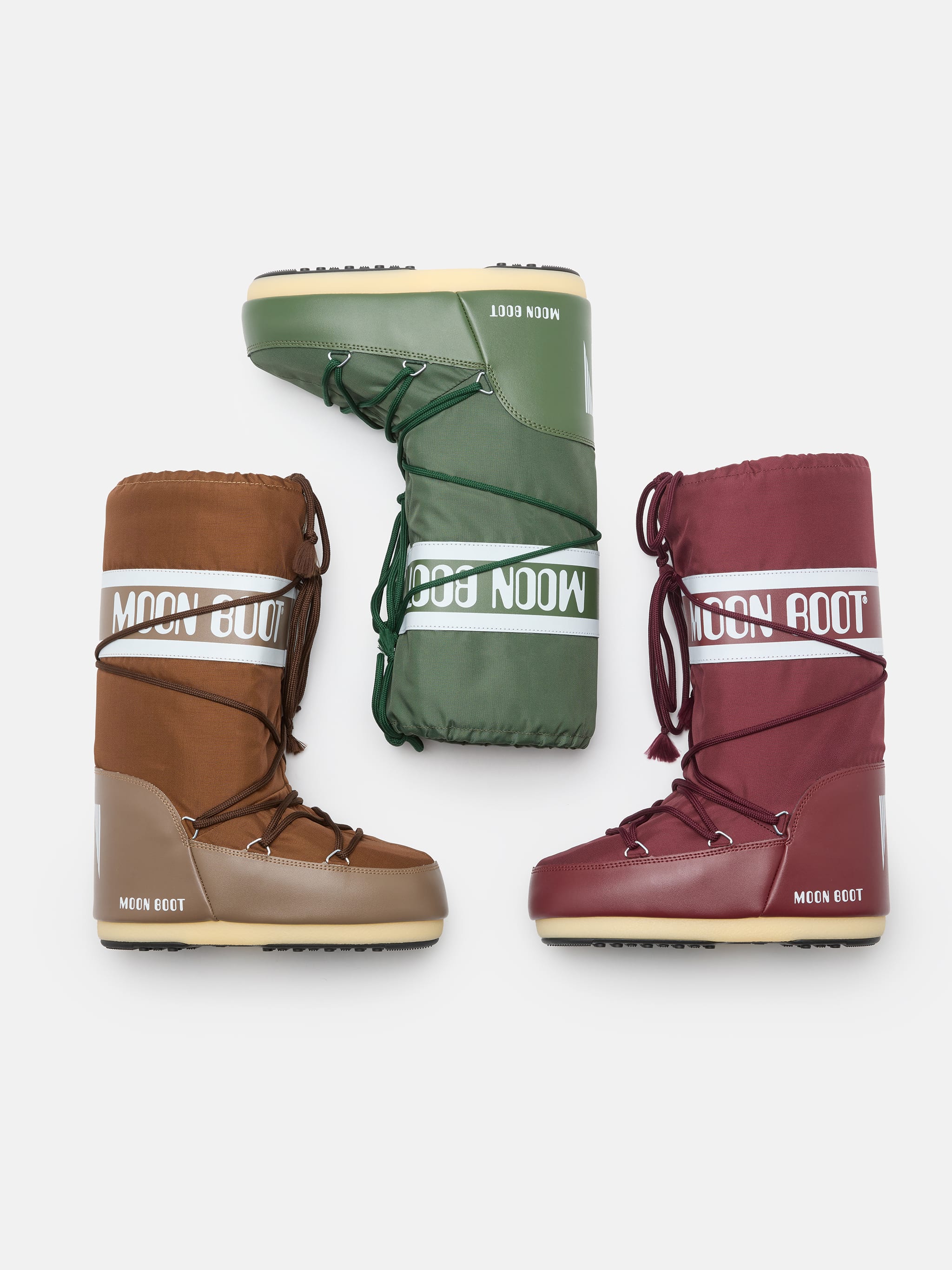 BOTTES ICON EN NYLON VERT image number 5
